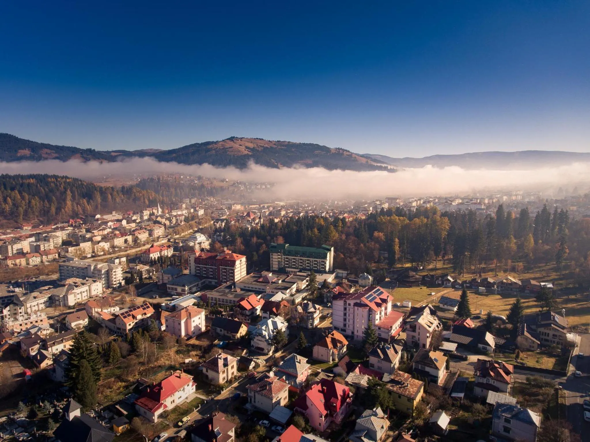 City view in Hotel Dorna