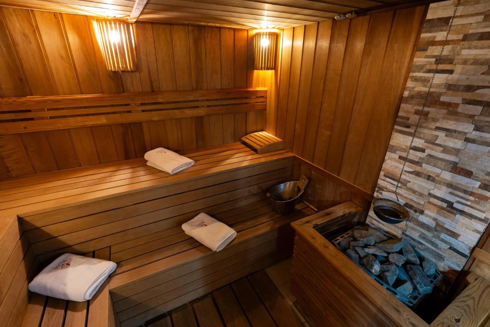 Sauna in Hotel Dorna