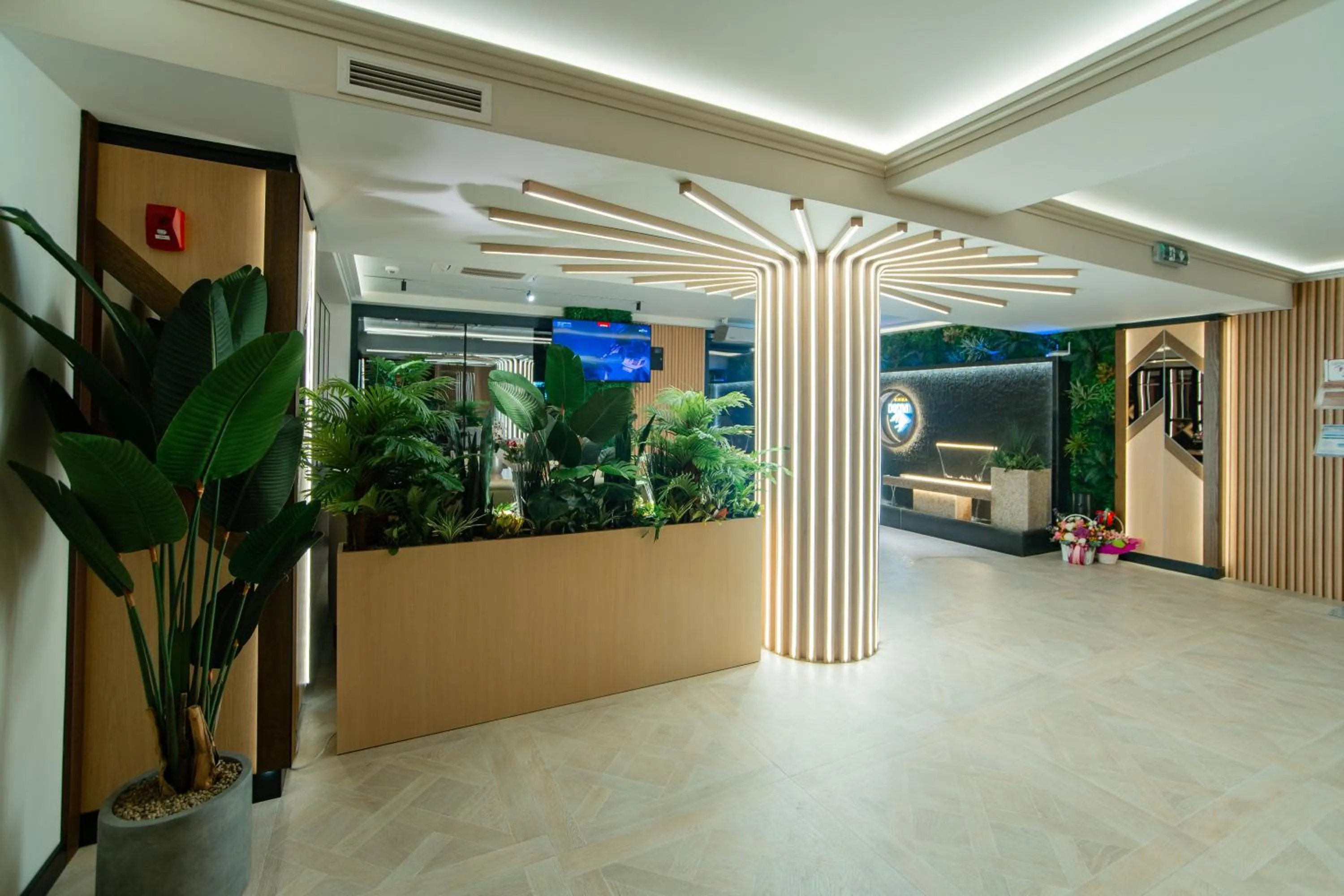 Lobby or reception in Hotel Dorna