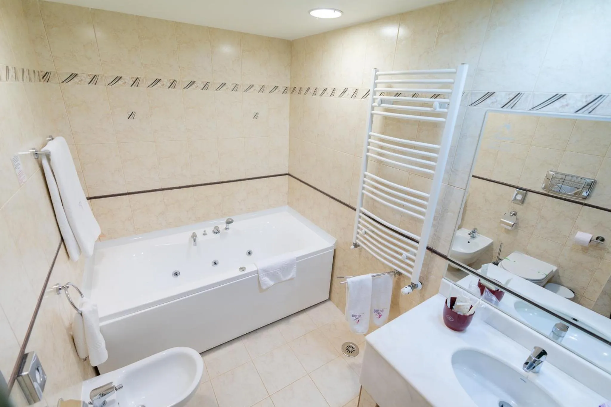 Bathroom in Hotel Dorna