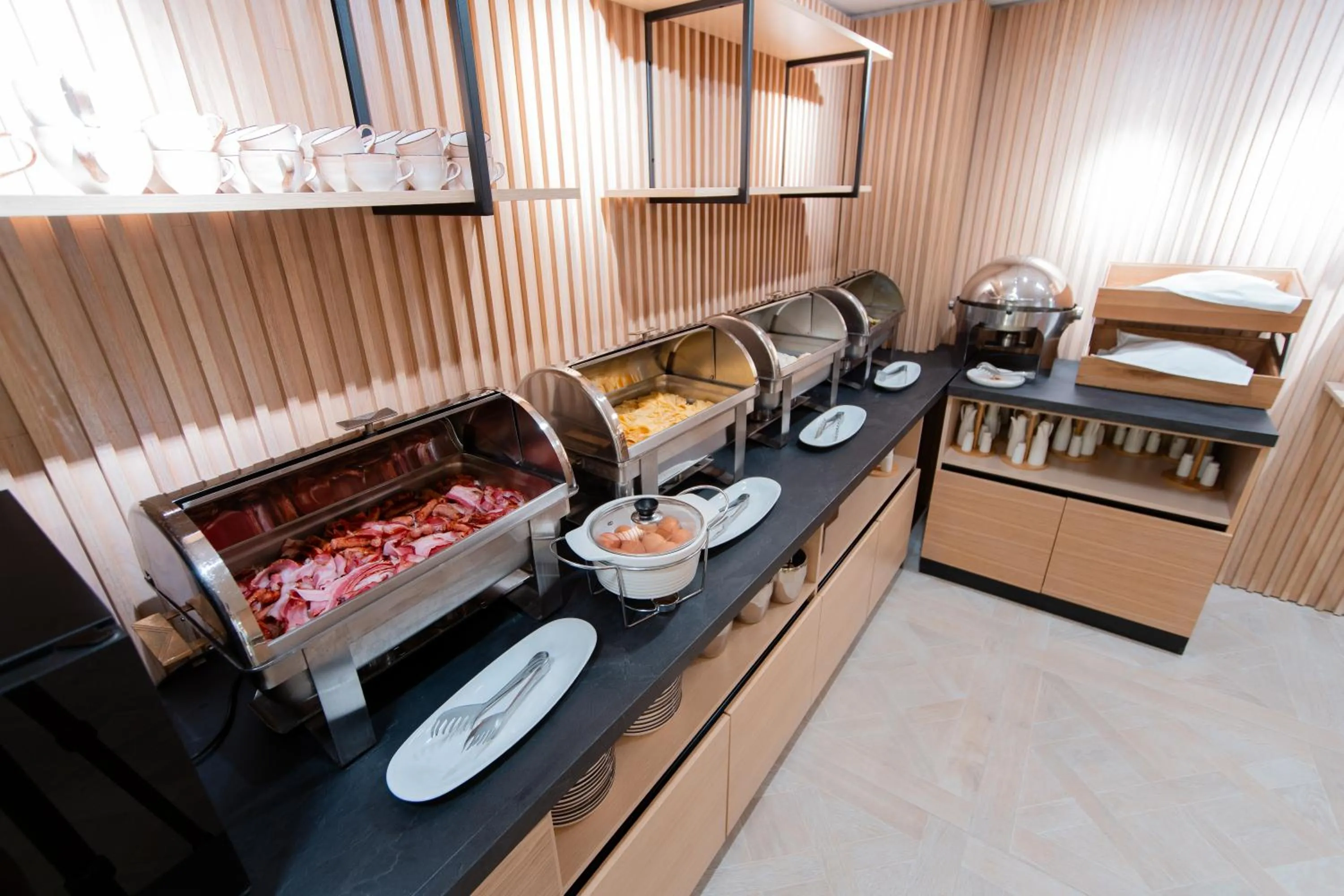 Buffet breakfast in Hotel Dorna