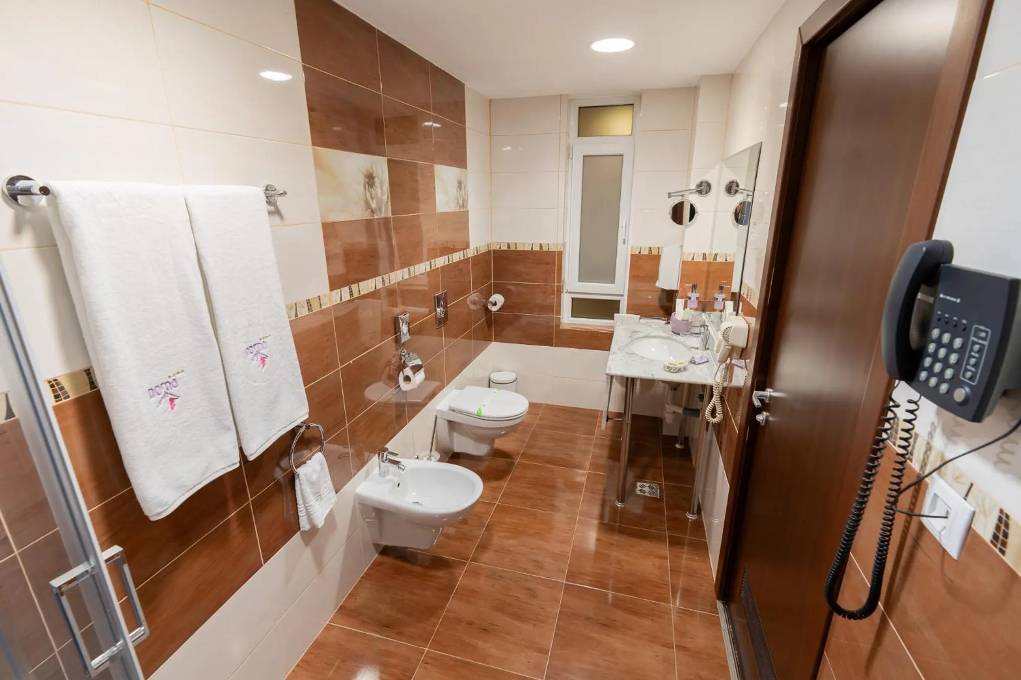 Bathroom in Hotel Dorna