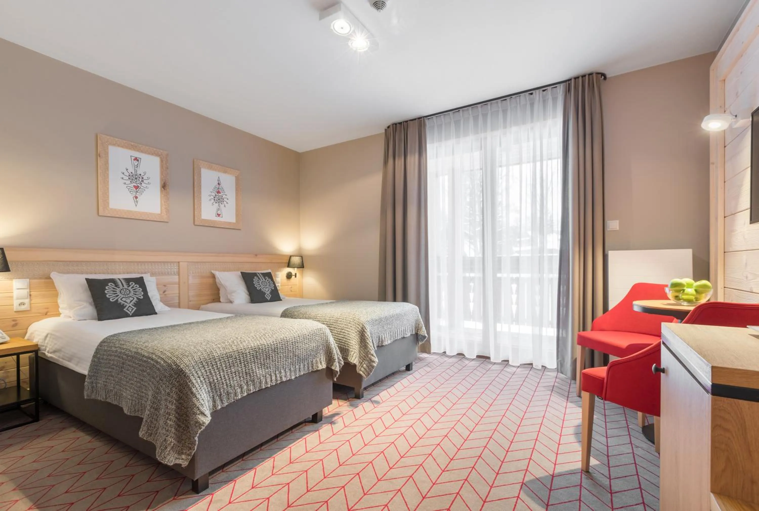 Bed in Hotel Foluszowy Potok