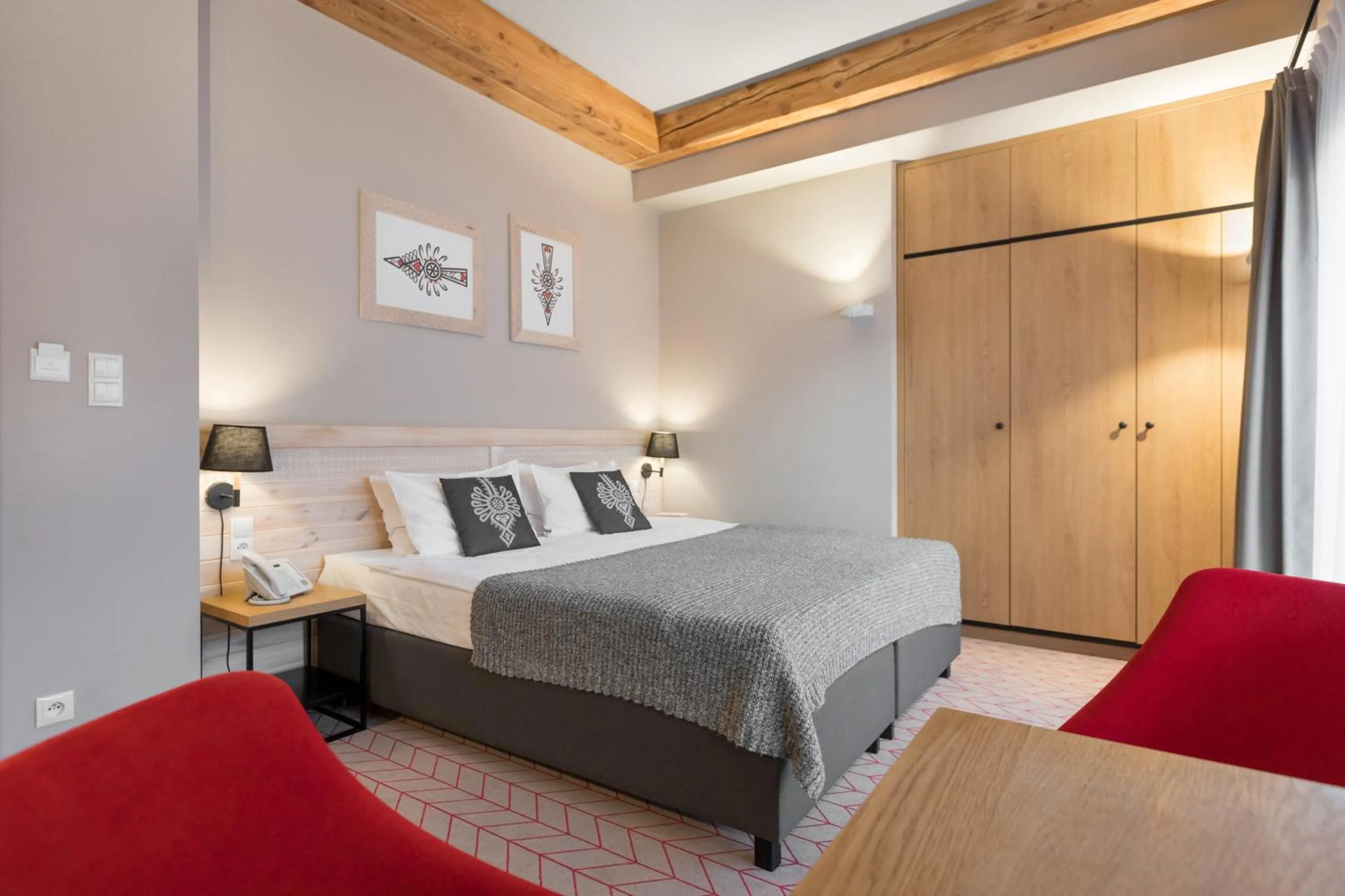 Bed in Hotel Foluszowy Potok