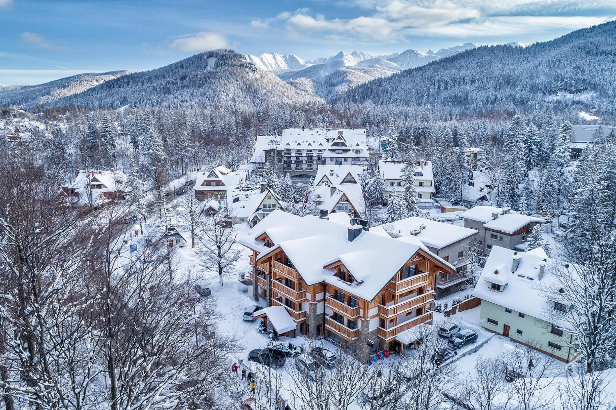 Bird's eye view in Hotel Foluszowy Potok