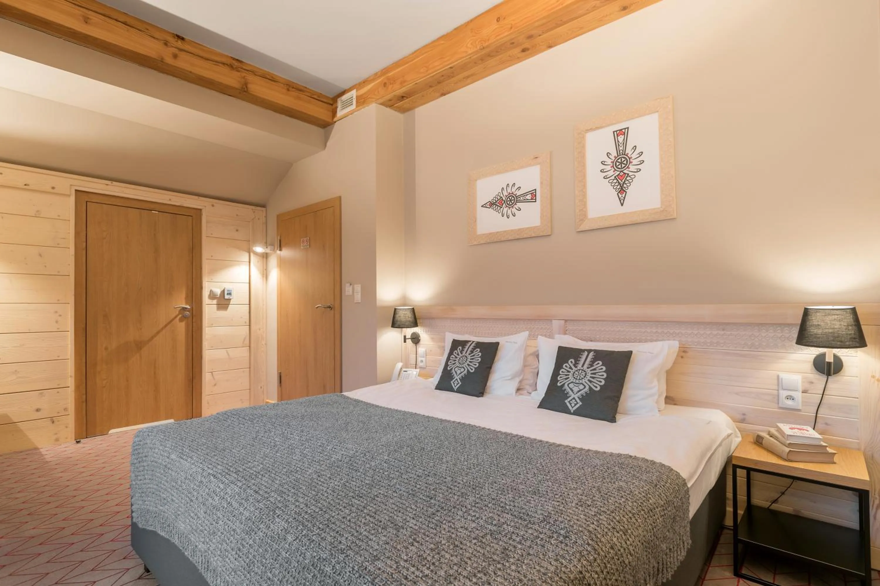 Bed in Hotel Foluszowy Potok