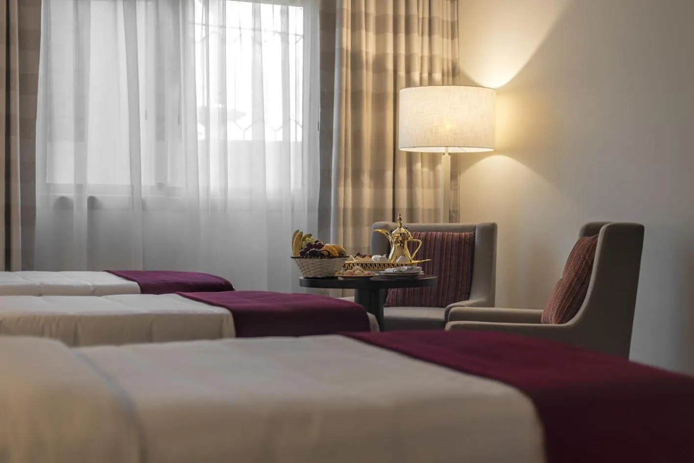 Bed in Al Joud Hotel Makkah