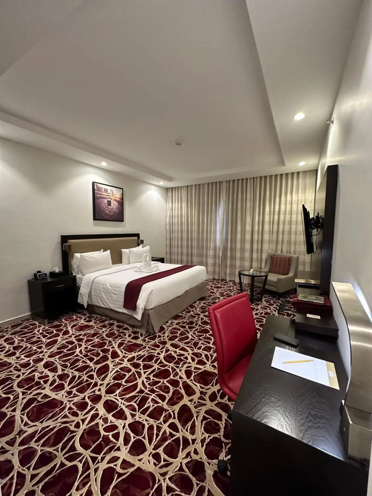 Bed in Al Joud Hotel Makkah