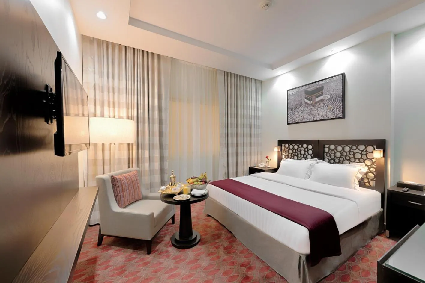 Bed in Al Joud Hotel Makkah