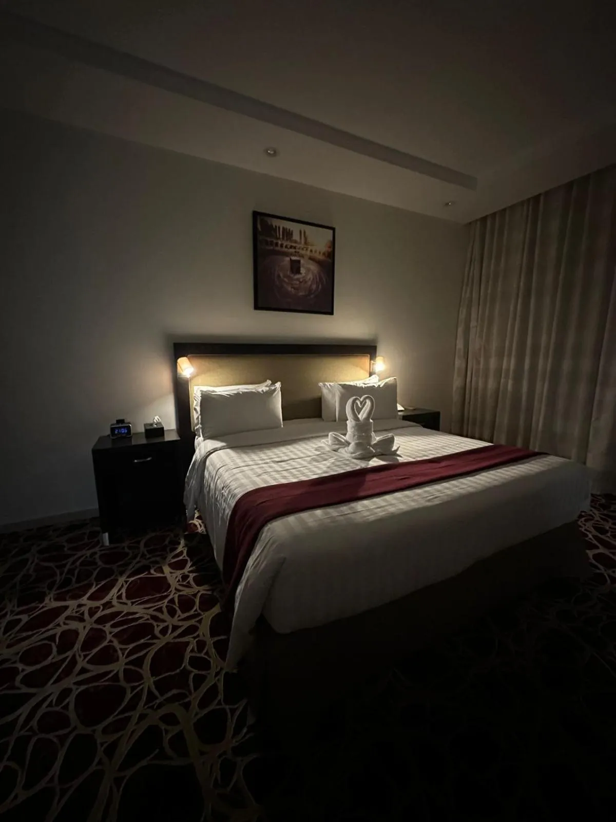 Bed in Al Joud Hotel Makkah