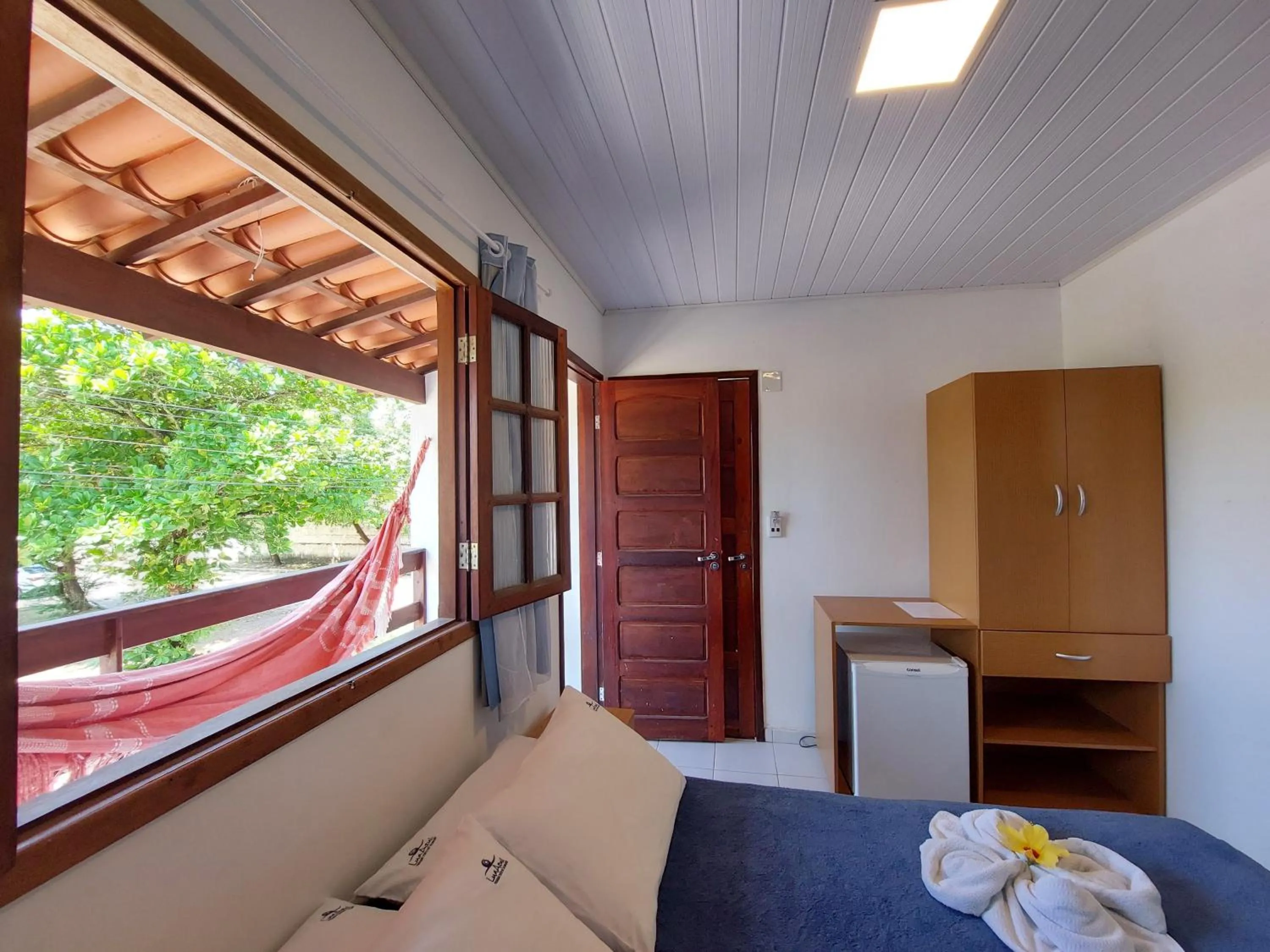Bedroom, Bed in Pousada Lua Azul