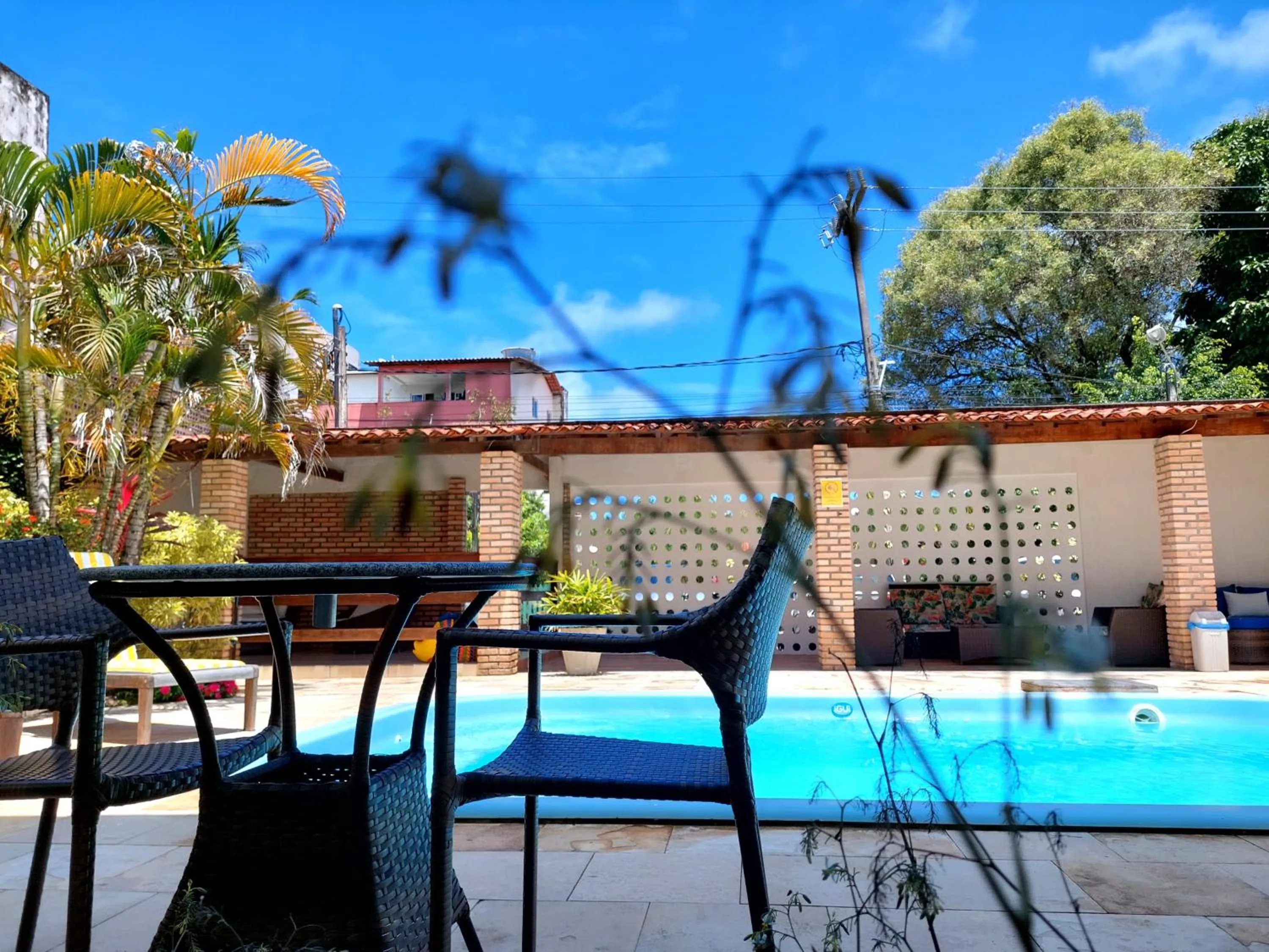 Swimming pool in Pousada Lua Azul