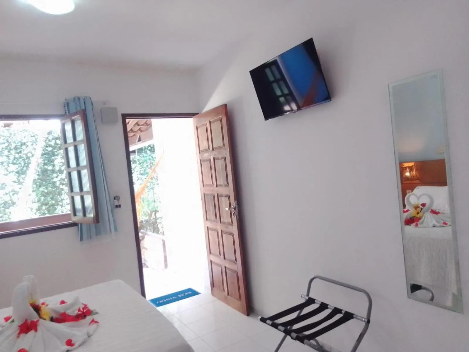 Bedroom, Bed in Pousada Lua Azul