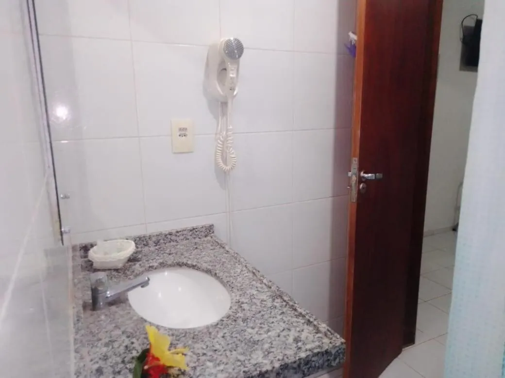 Bathroom in Pousada Lua Azul