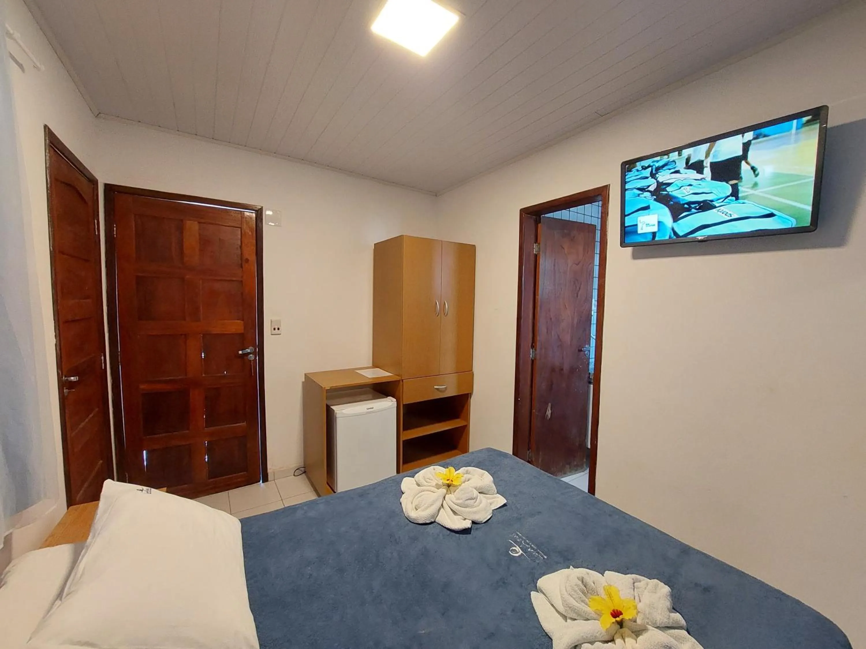 Bedroom, Bed in Pousada Lua Azul