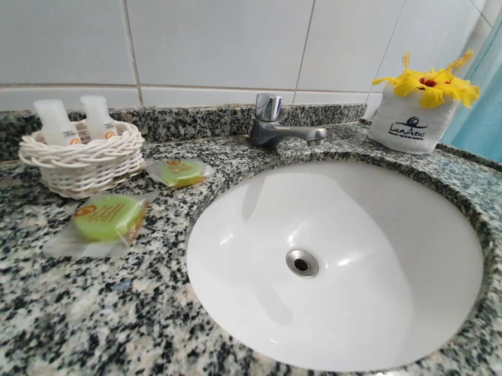 Bathroom in Pousada Lua Azul