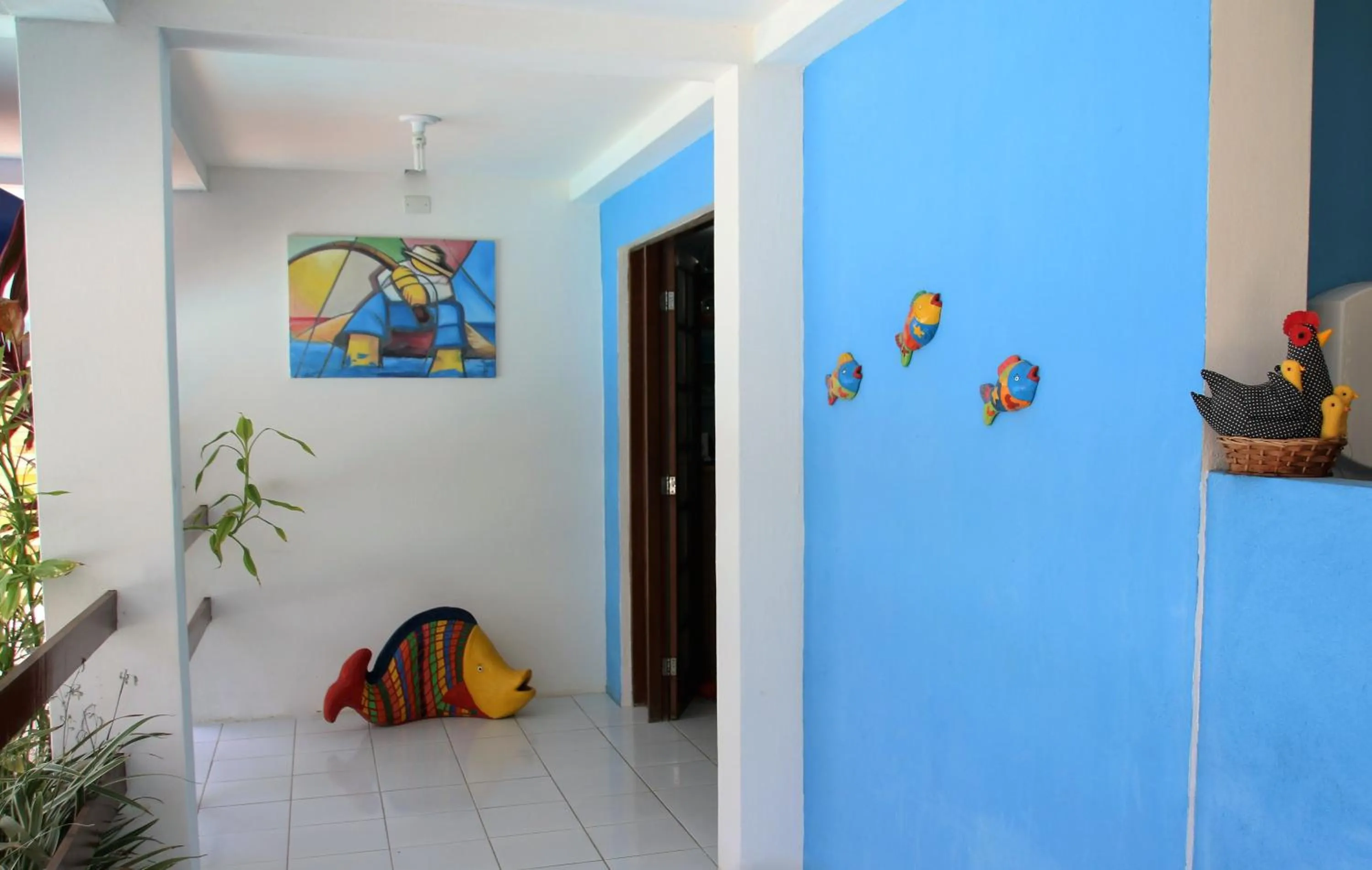 Facade/entrance in Pousada Lua Azul