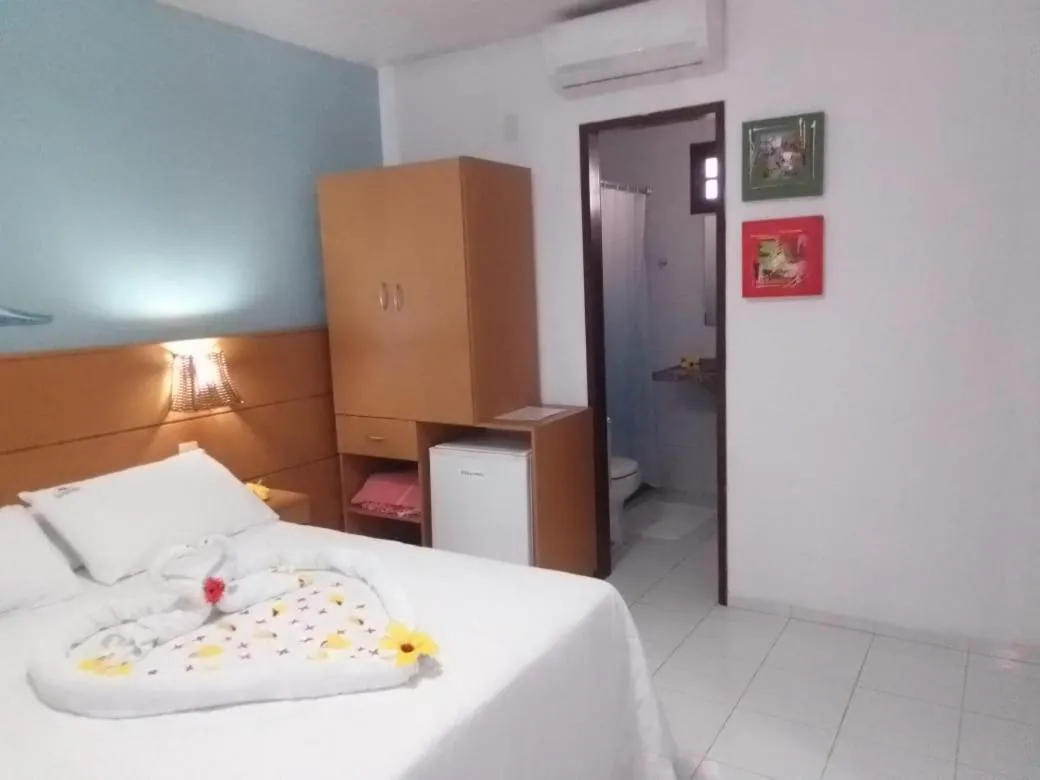 Bedroom, Bed in Pousada Lua Azul