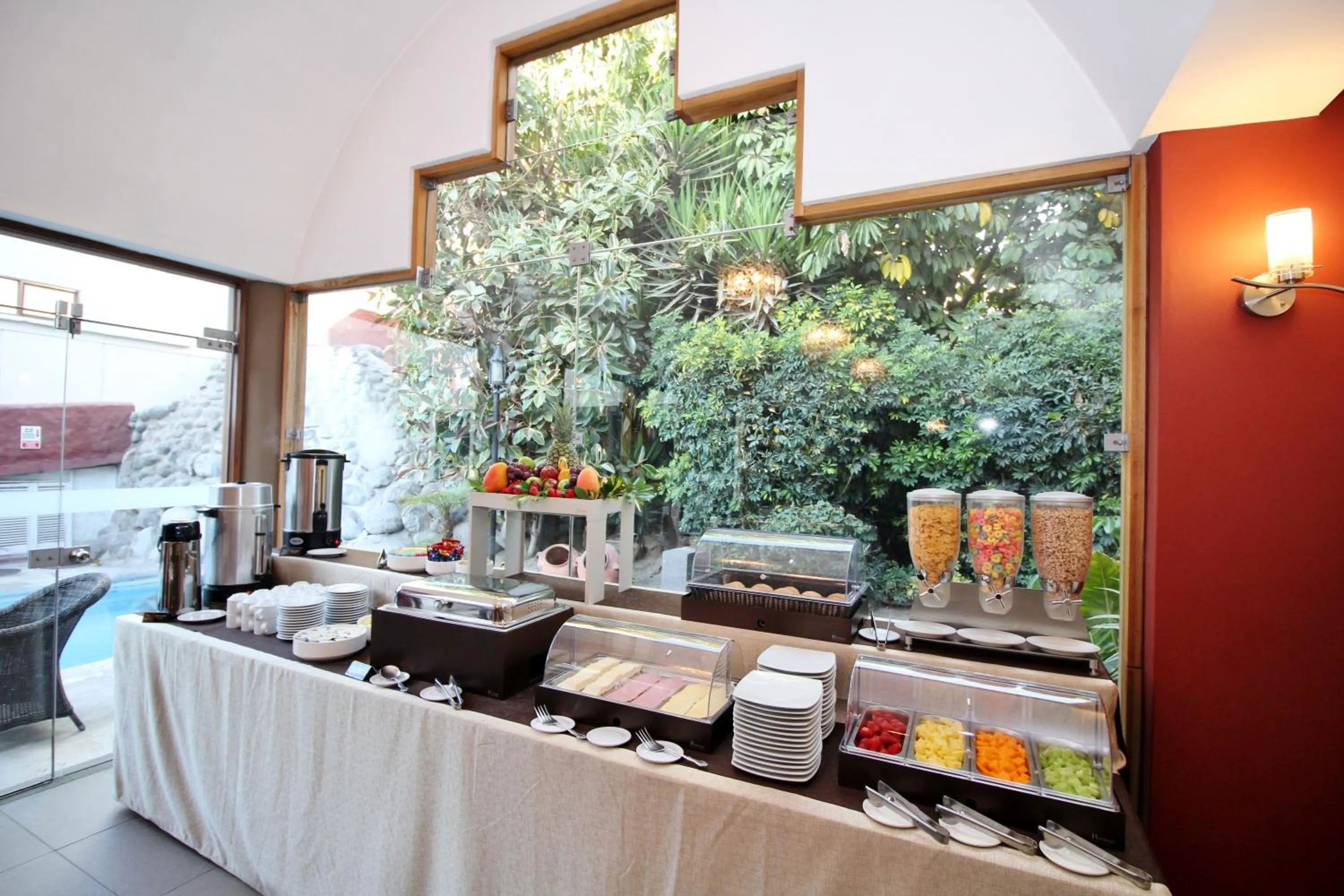 Buffet breakfast in La Maison d'Elise