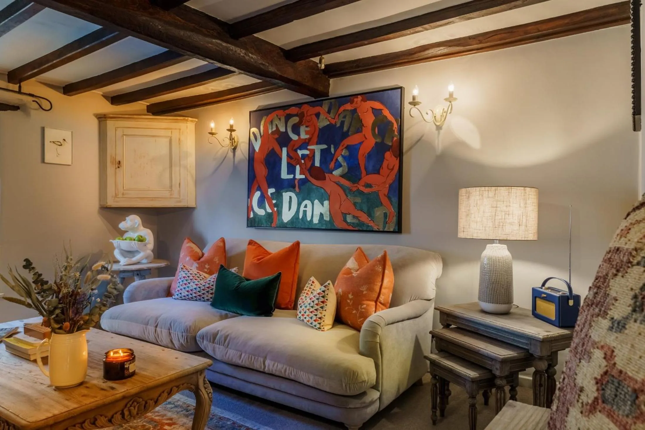 Living room in Wentbridge House Hotel