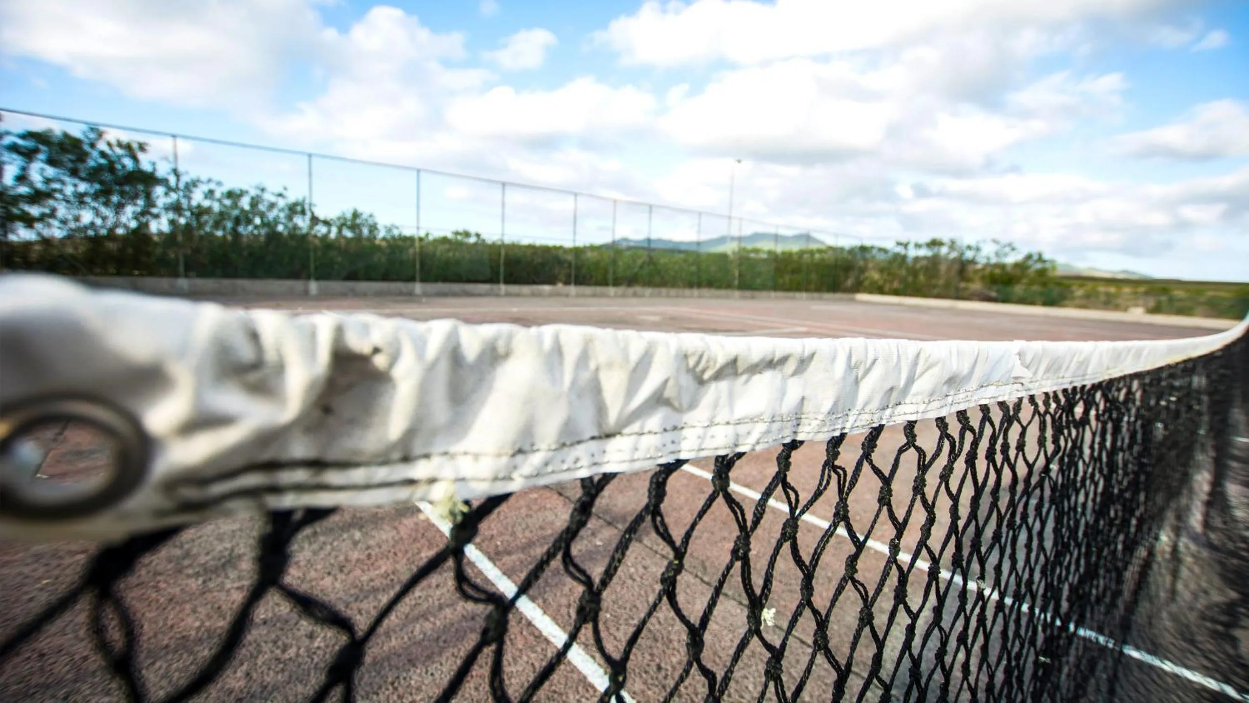 Tennis court in Hotel Santa Maria