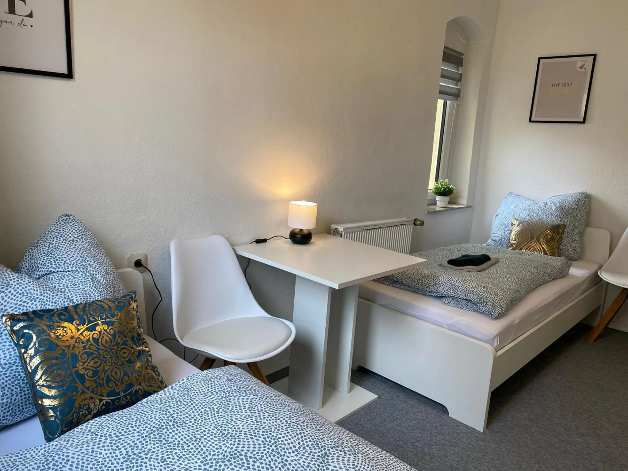 Bedroom, Bed in Gäste-Liesel Göttingen