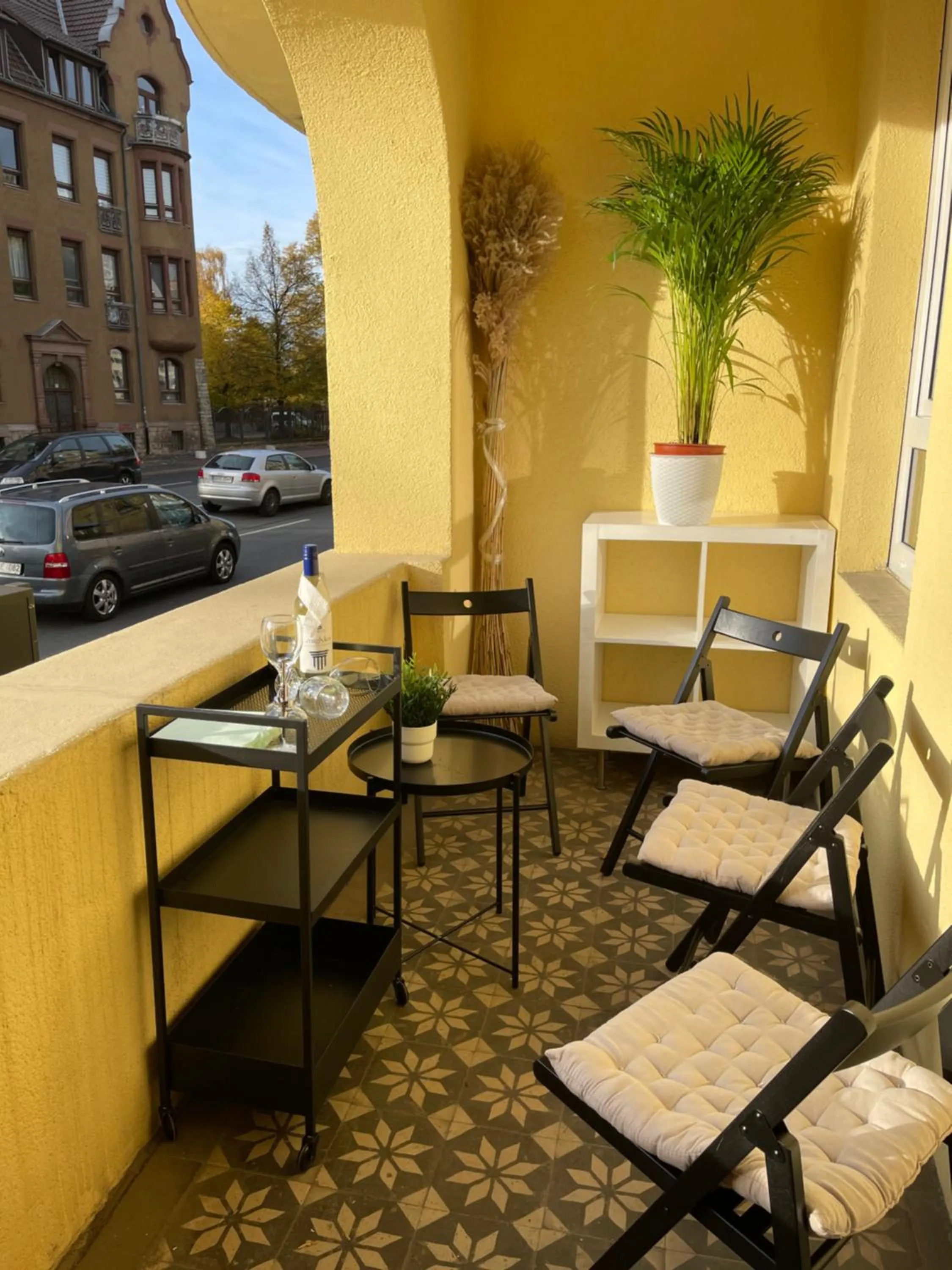 Balcony/Terrace in Gäste-Liesel Göttingen