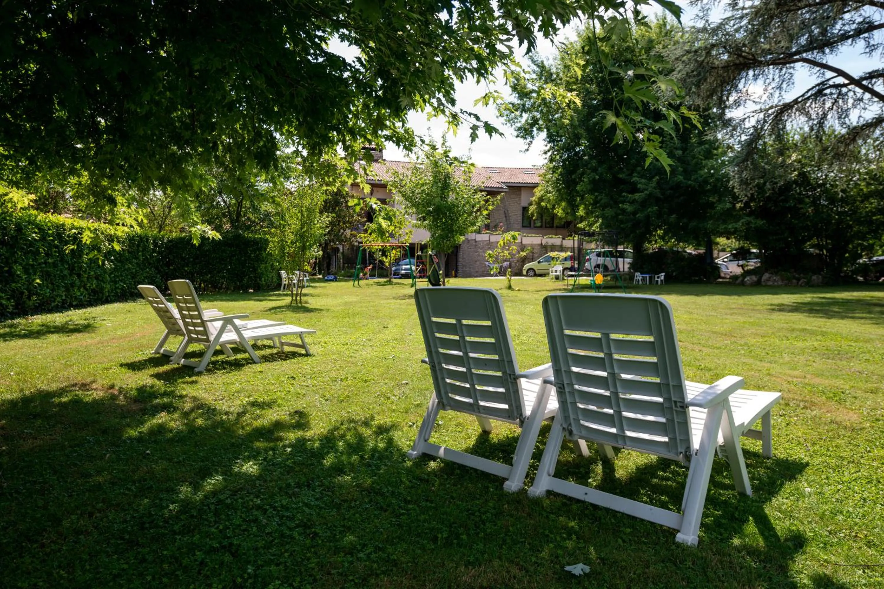 Garden view in B&B Family First