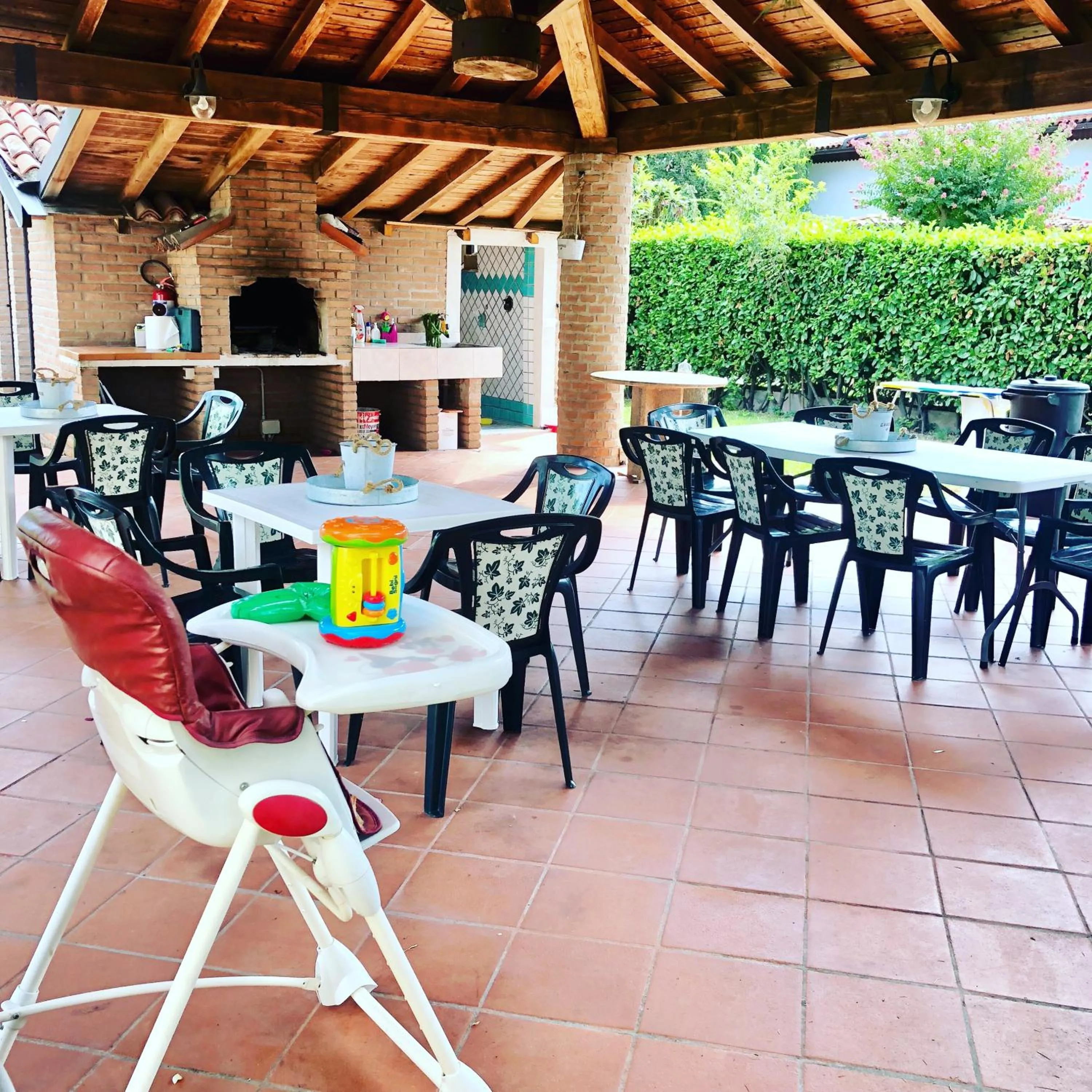 Patio in B&B Family First