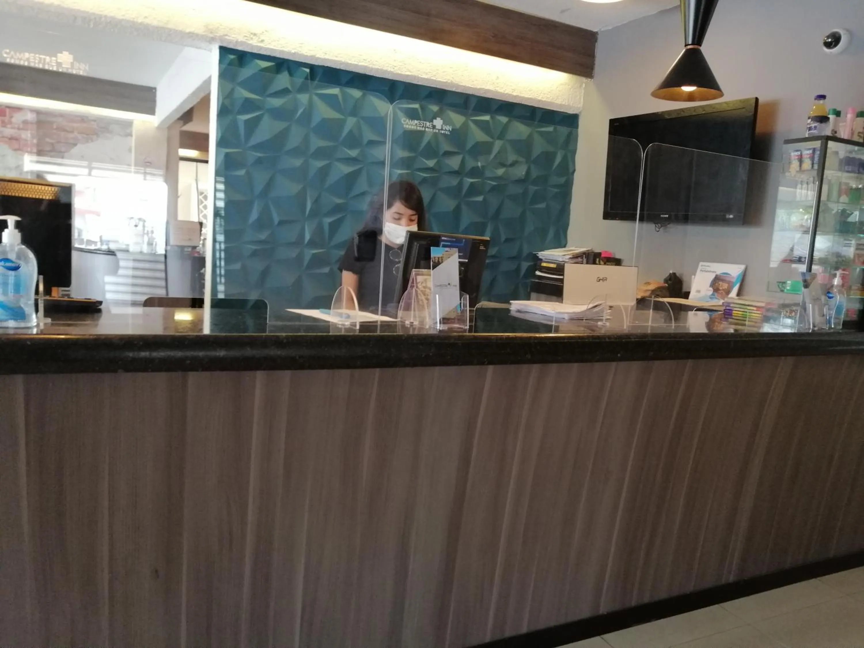 Lobby or reception in Hotel Campestre Inn