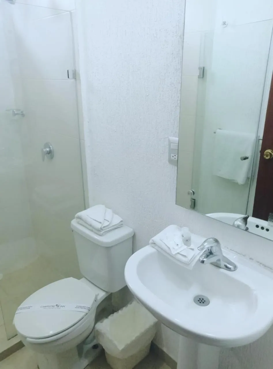 Bathroom in Hotel Campestre Inn
