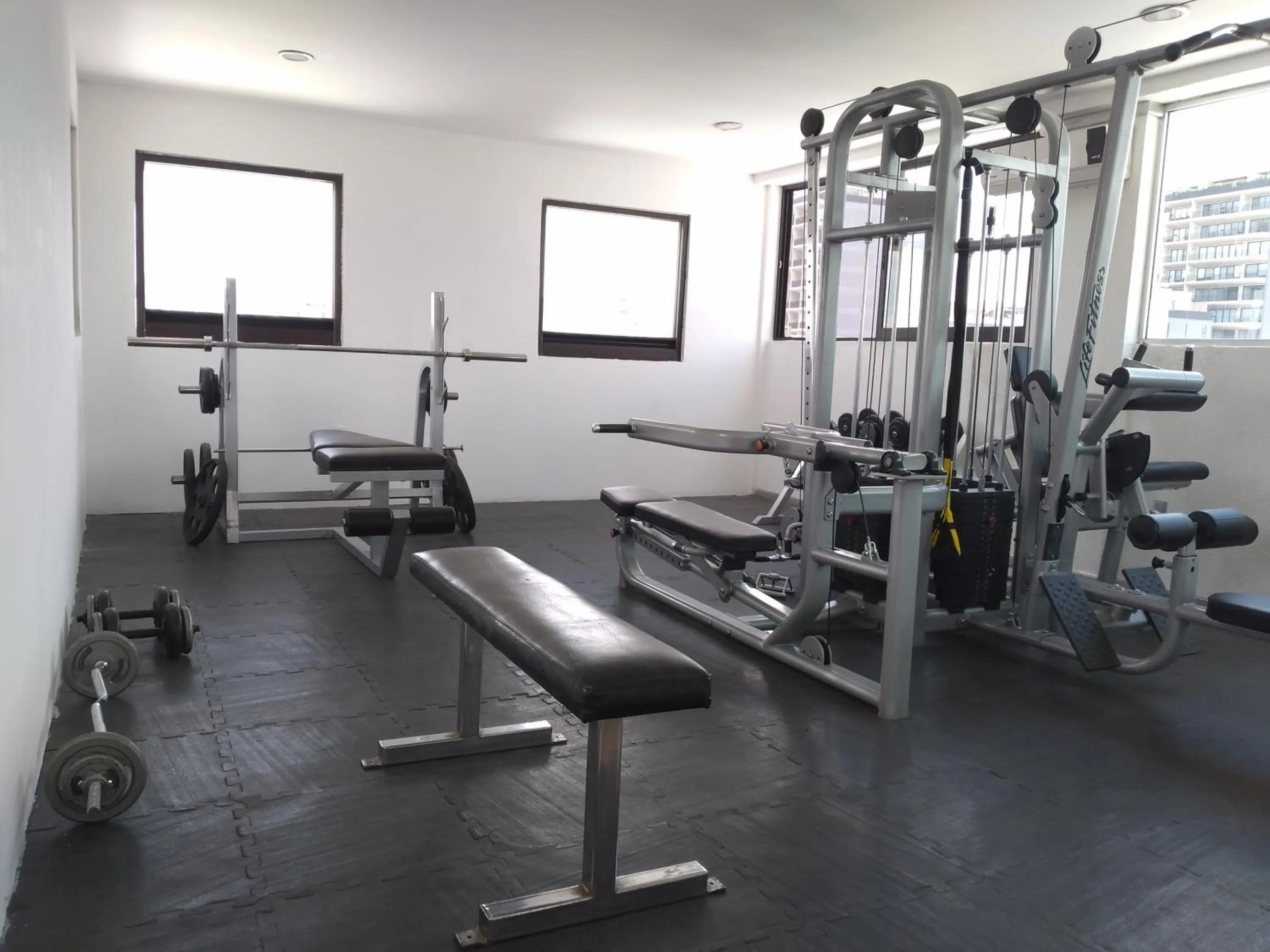 Fitness centre/facilities in Hotel Campestre Inn
