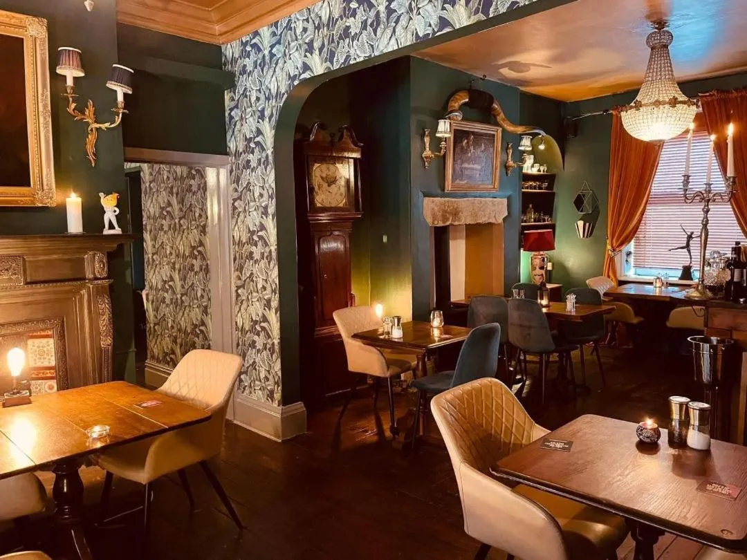 Seating area in The Old Registry guest house