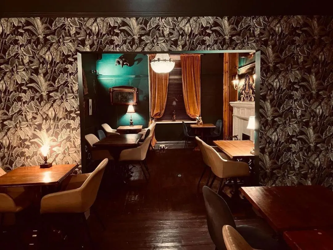 Seating area in The Old Registry guest house