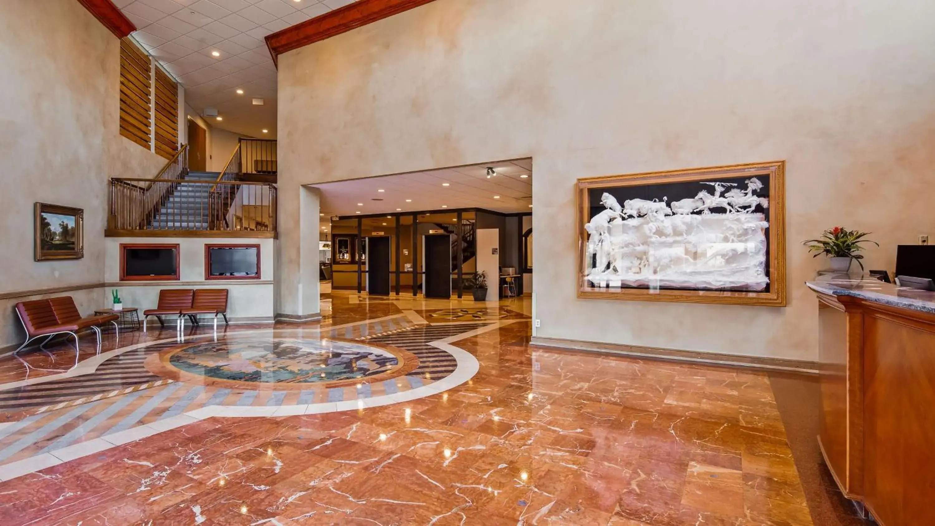Lobby or reception in The Rushmore Hotel & Suites; BW Premier Collection Lobby or reception in The Rushmore Hotel & Suites; BW Premier Collection