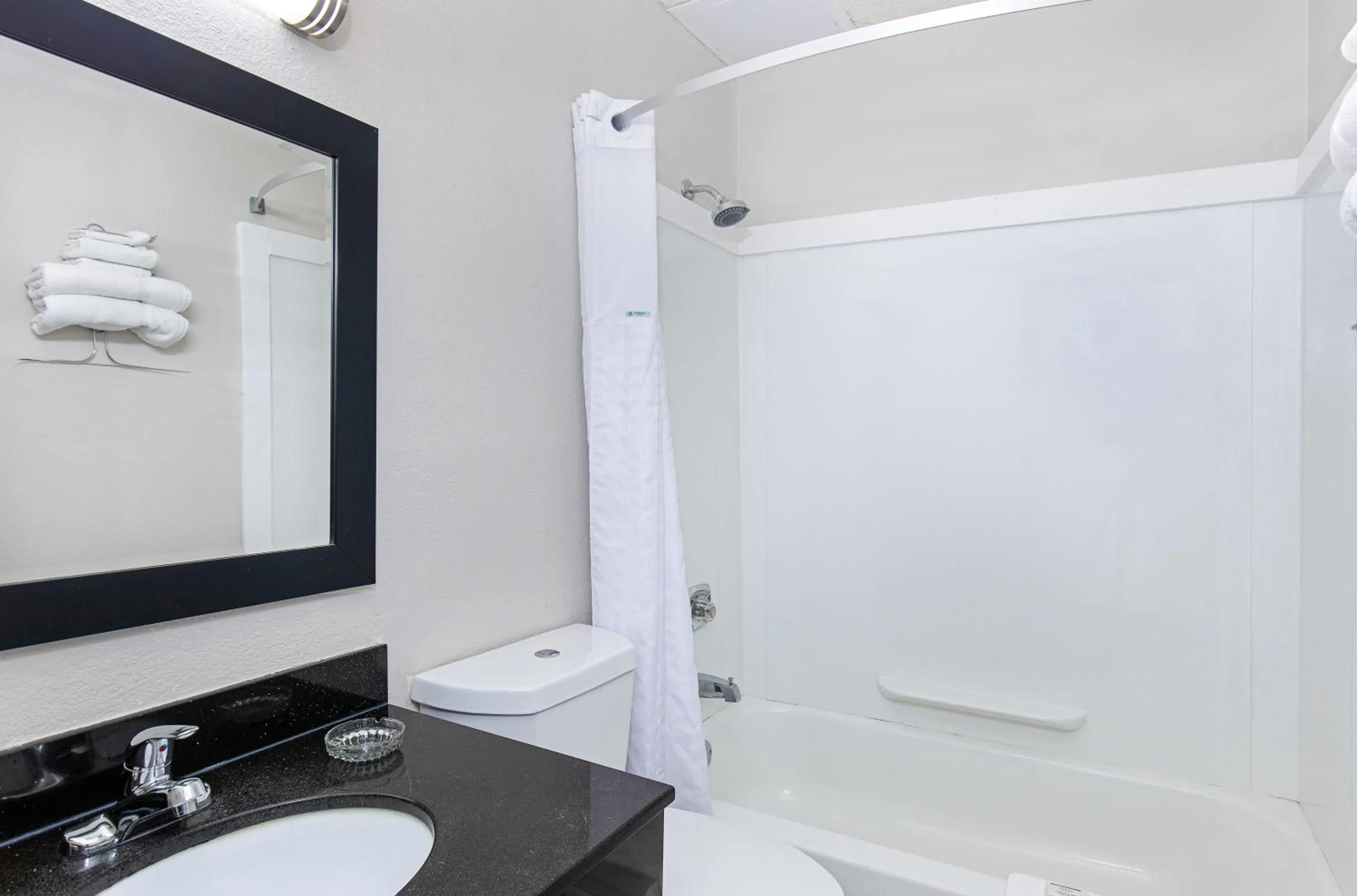 Shower in Super 8 by Wyndham Johnson City