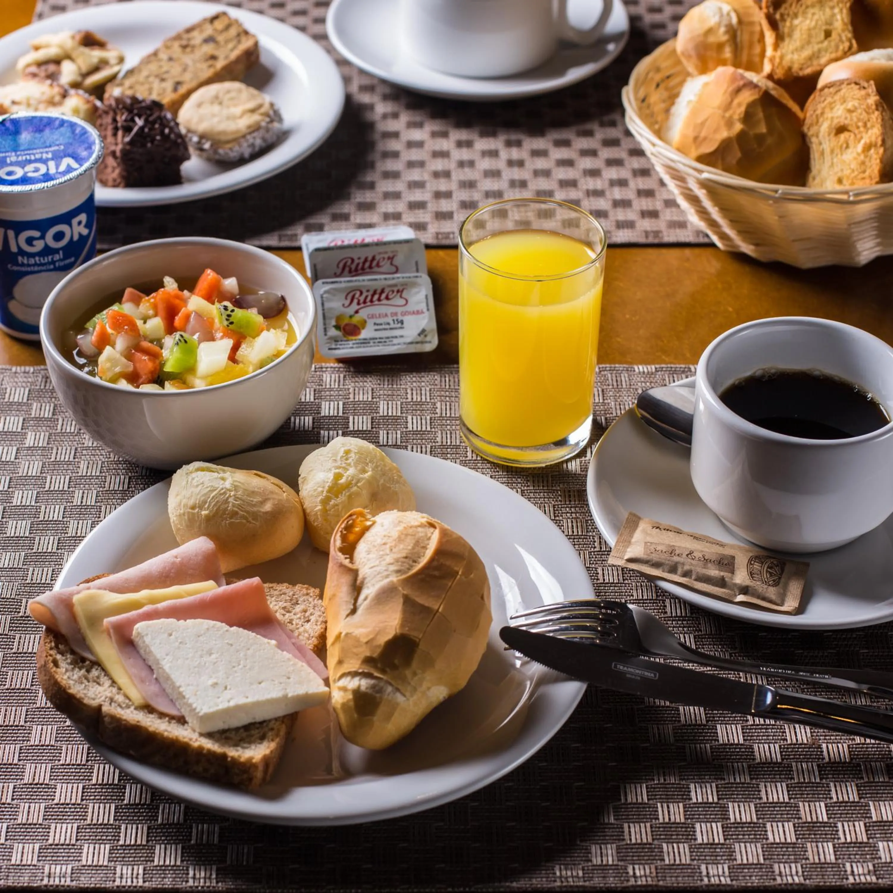 Food close-up in Tri Hotel Premium Criciúma