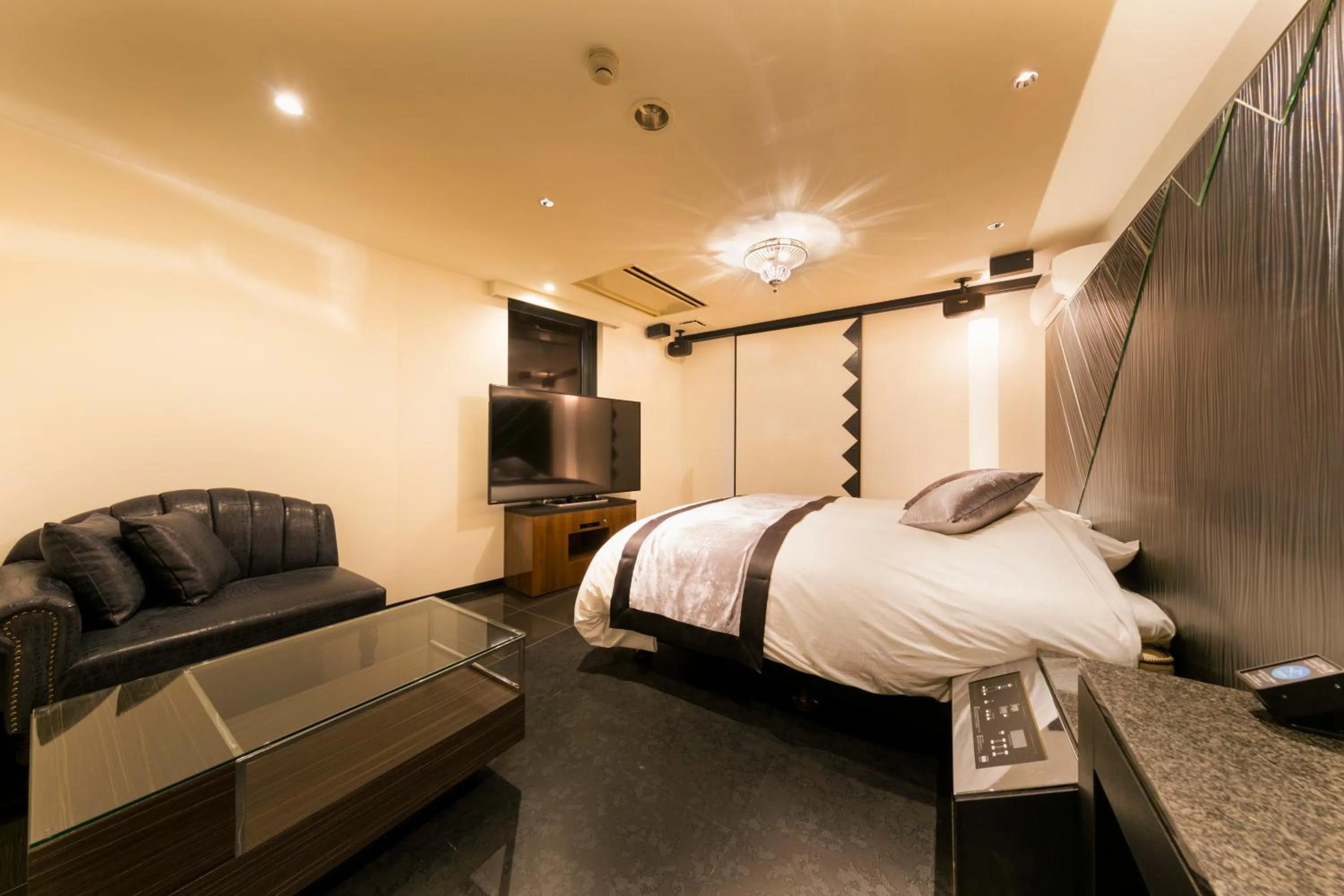 Bed in Hotel Eldia Modern Kobe(Adult Only)