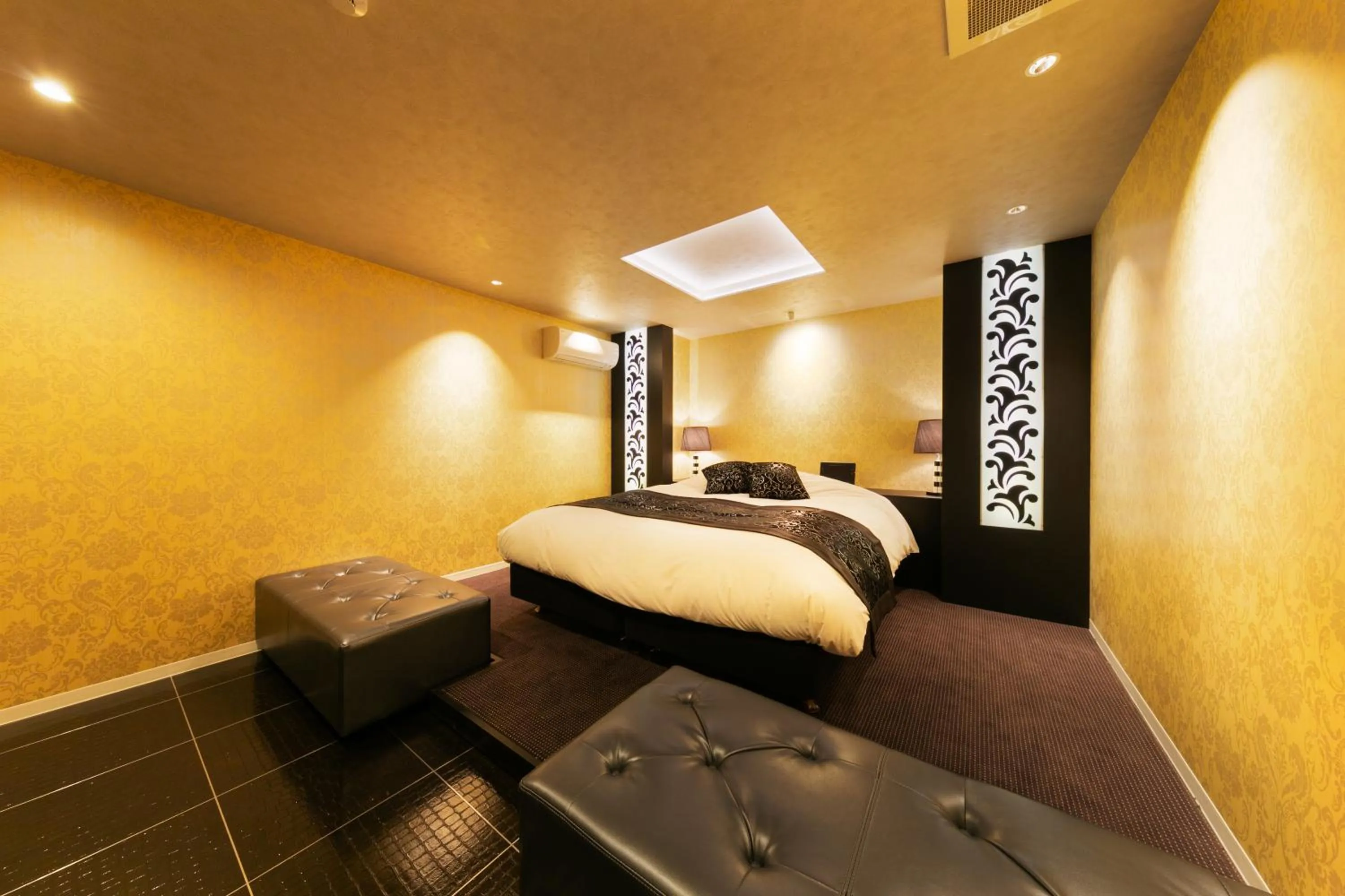 Bed in Hotel Eldia Modern Kobe(Adult Only)