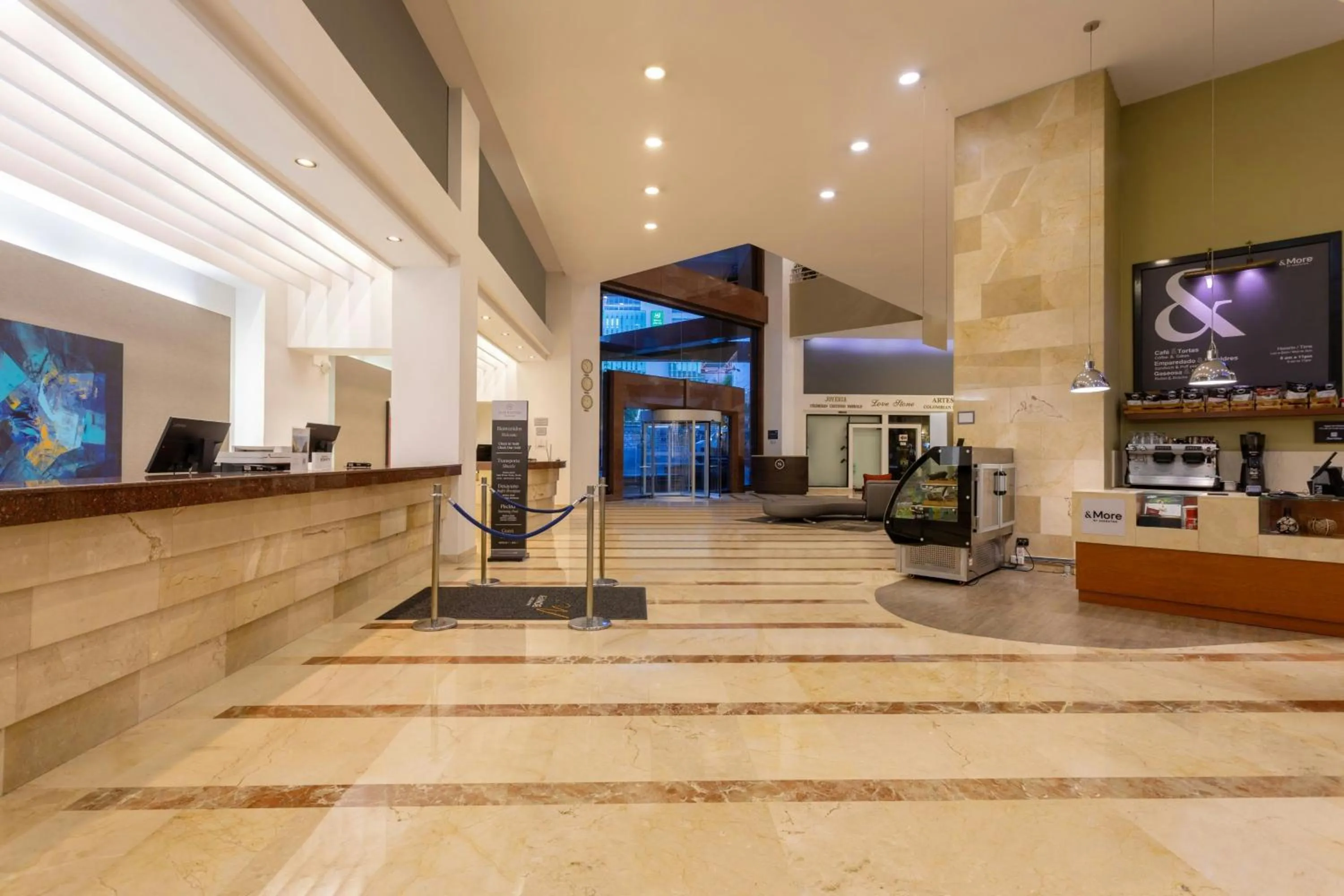 Lobby or reception in Sheraton Bogotá Hotel