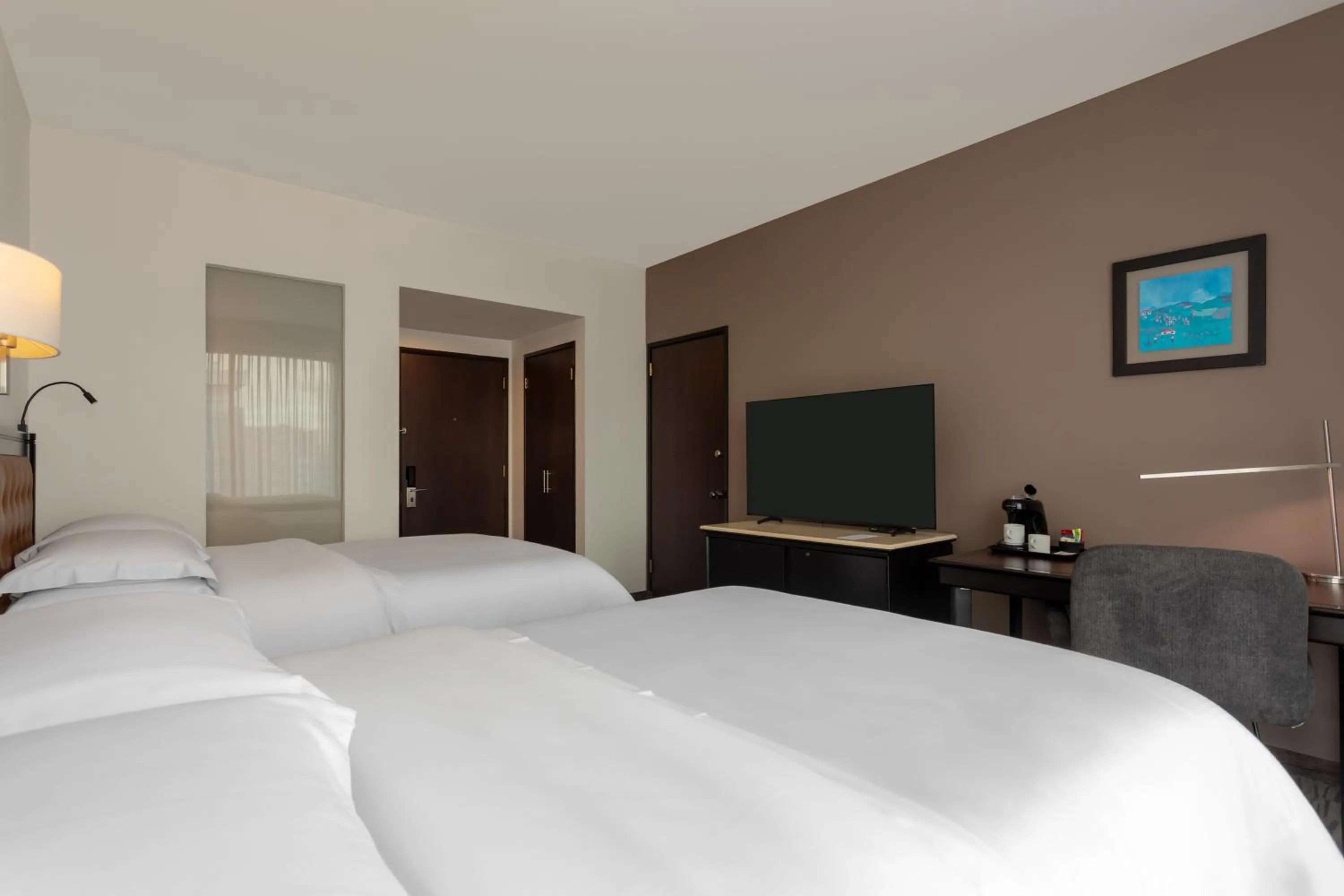 Bed in Sheraton Bogotá Hotel