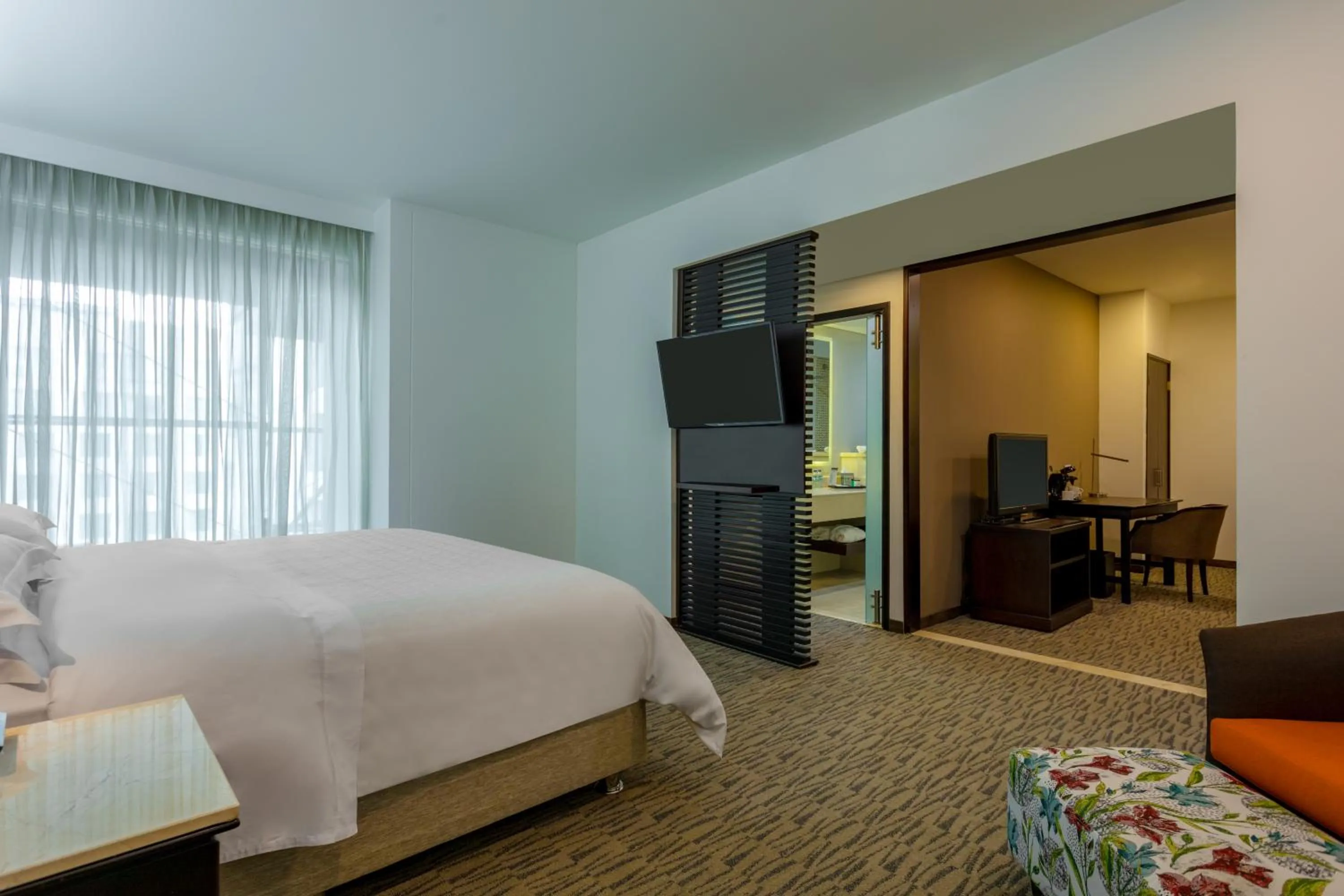 Bed in Sheraton Bogotá Hotel