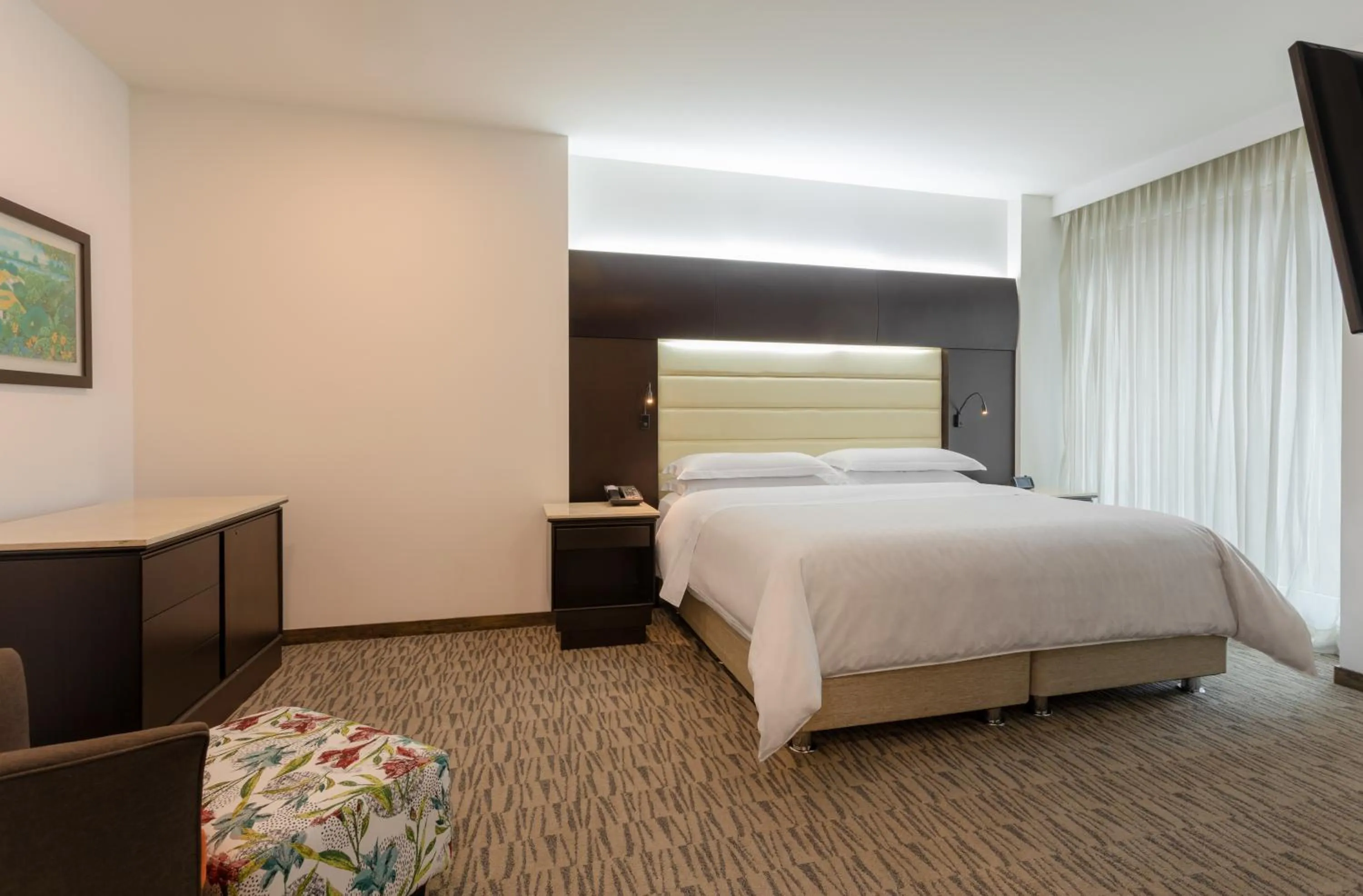 Bed in Sheraton Bogotá Hotel