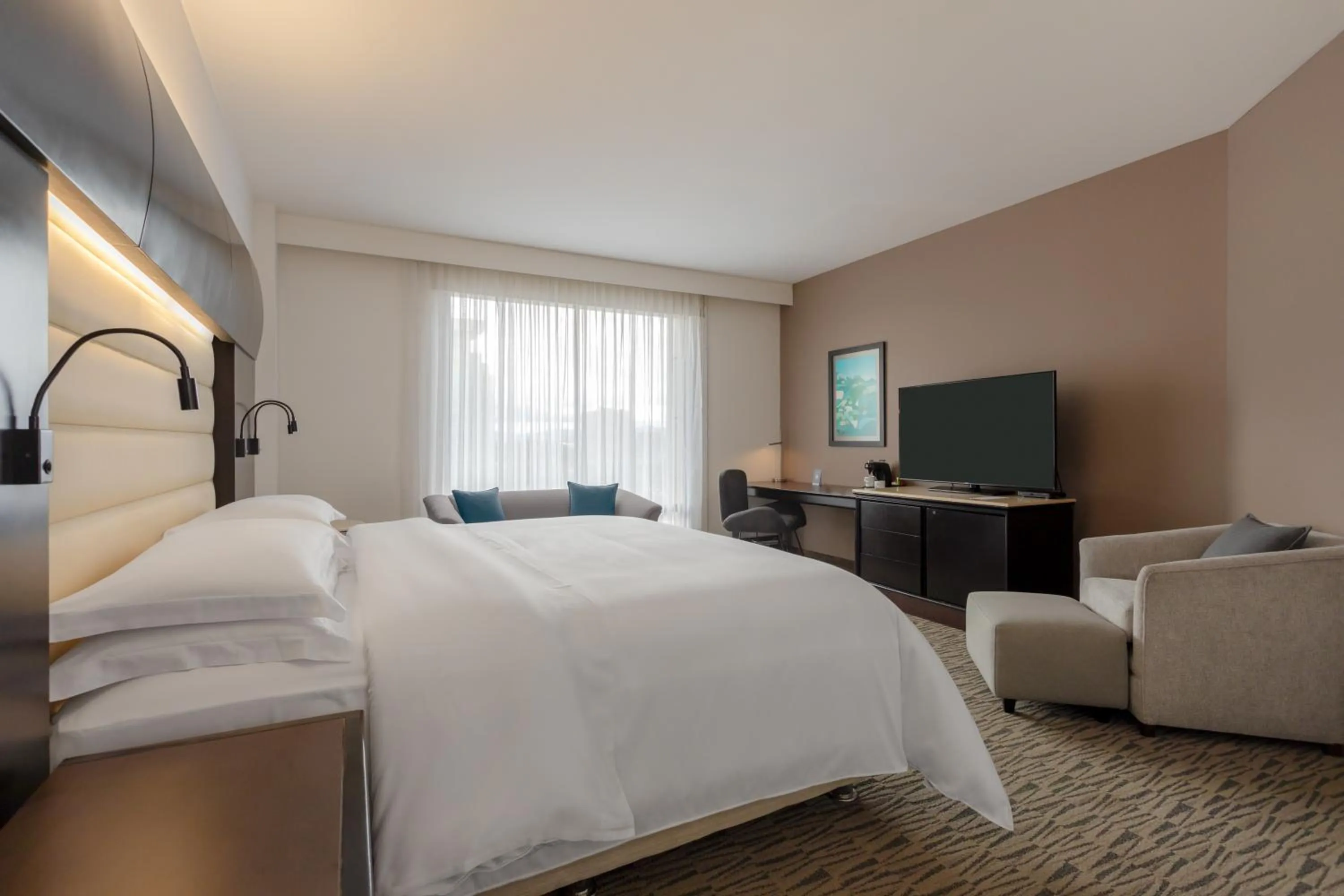 Bed in Sheraton Bogotá Hotel