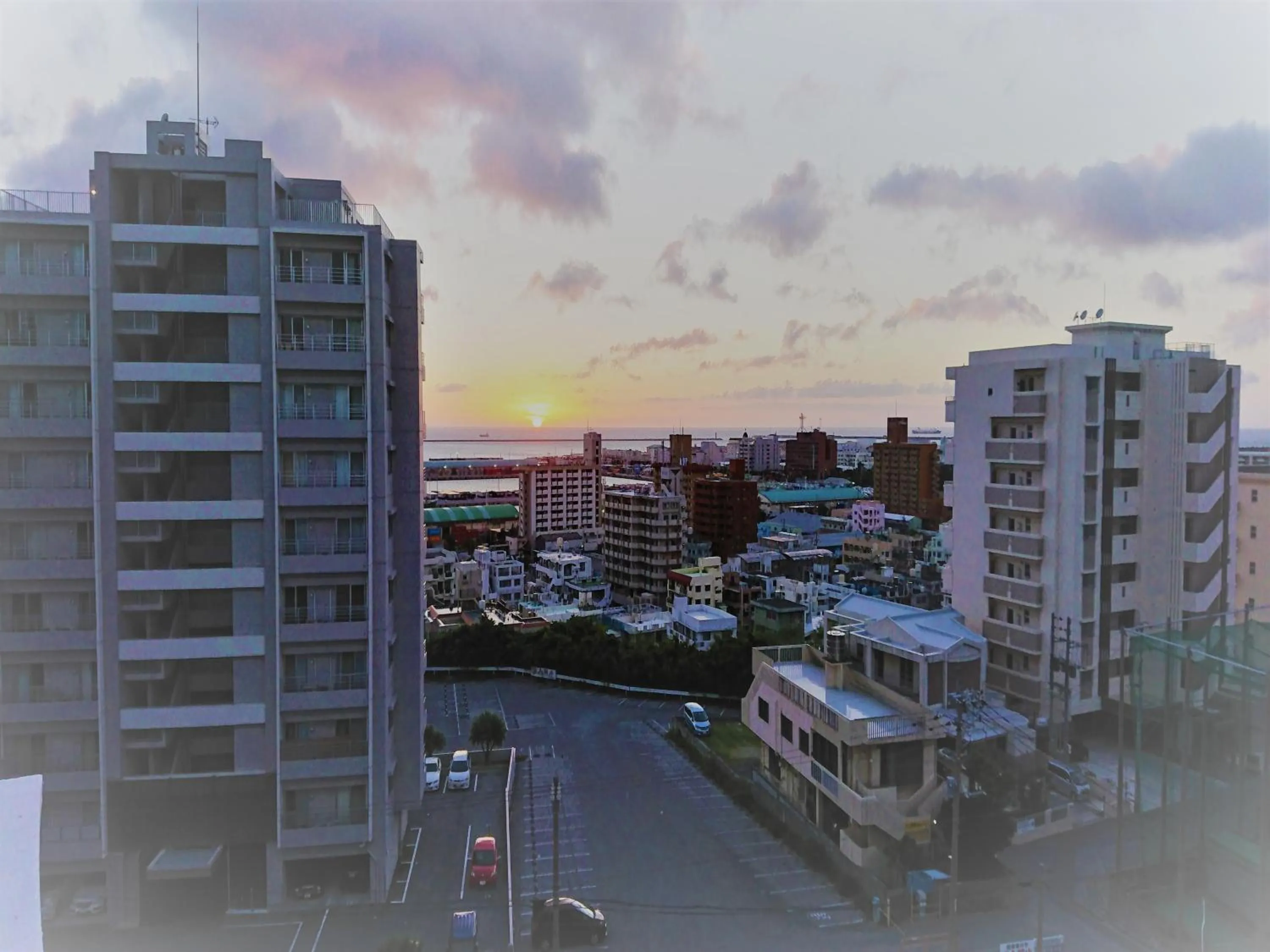 View (from property/room) in Sunset Hills Inn Naha