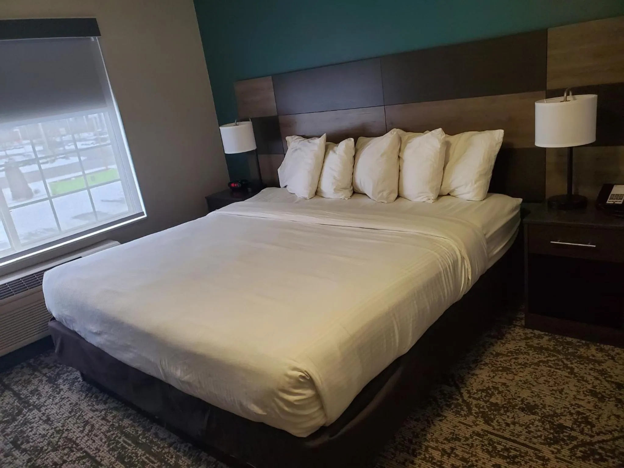 Bed in Best Western Fort Wayne Inn & Suites North