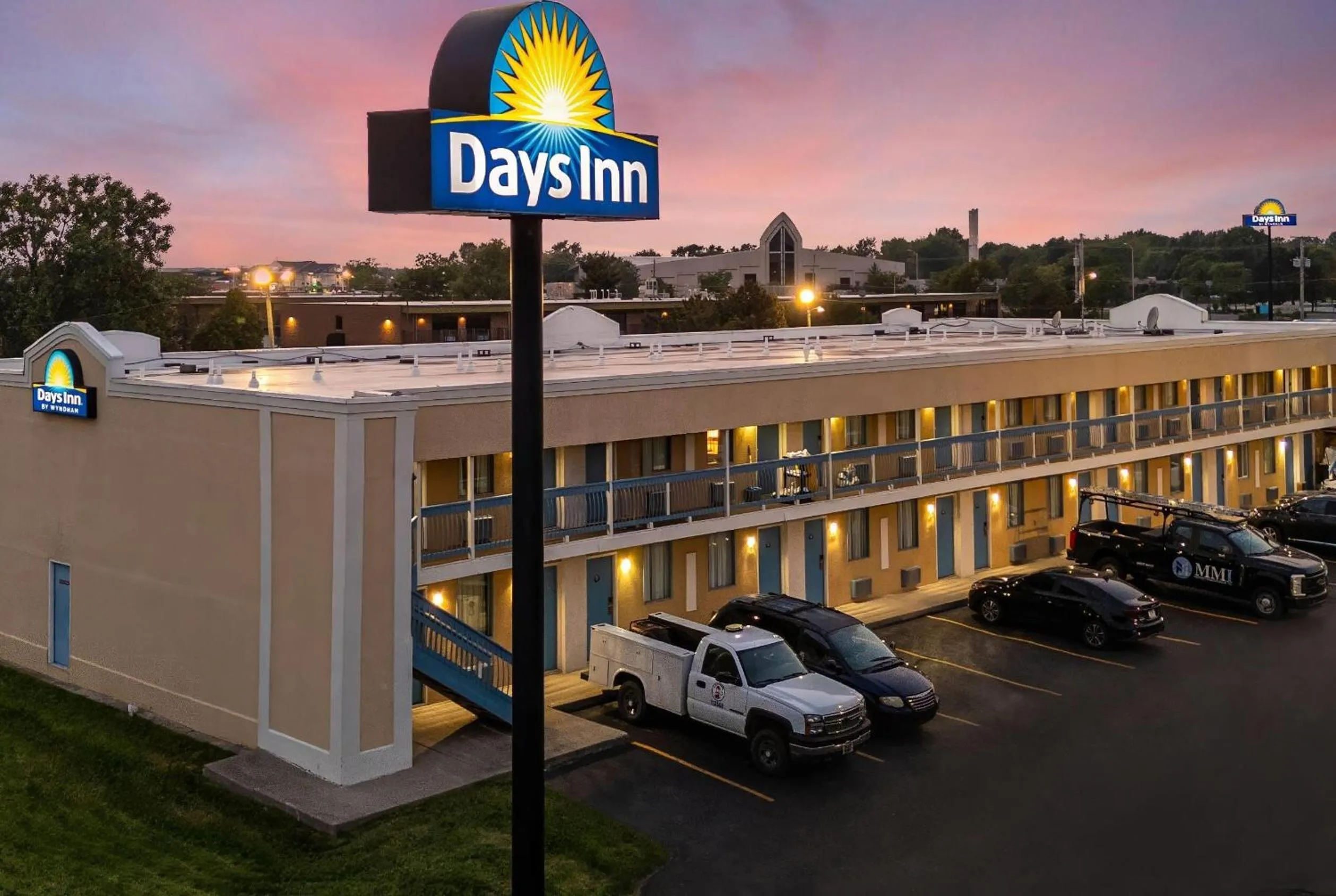 Property building in Days Inn by Wyndham Fort Wayne