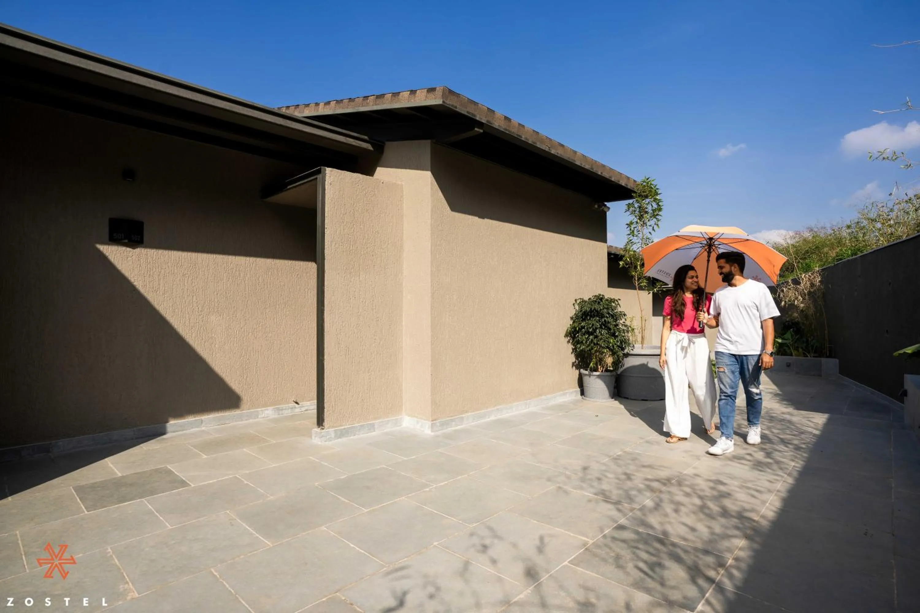 Property building in Zostel Plus Panchgani