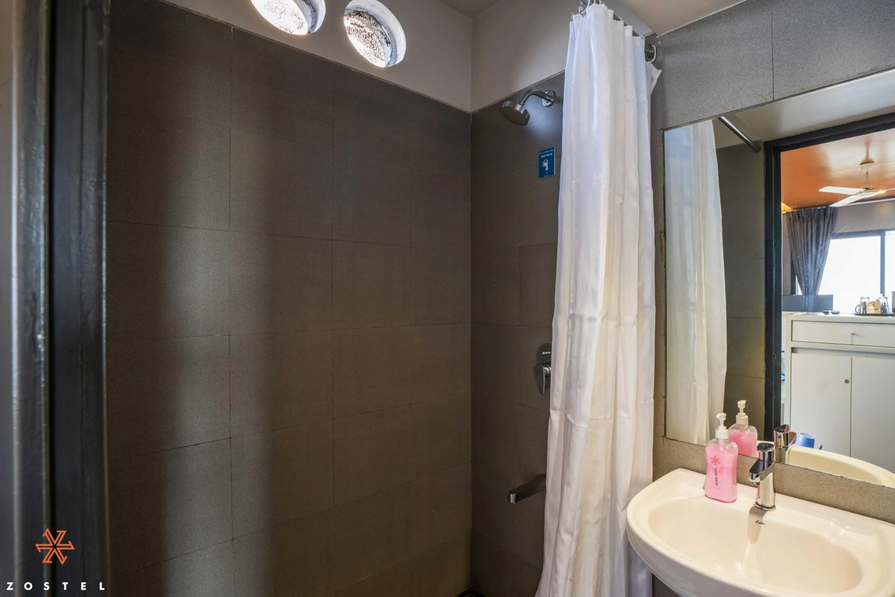 Bathroom in Zostel Plus Panchgani