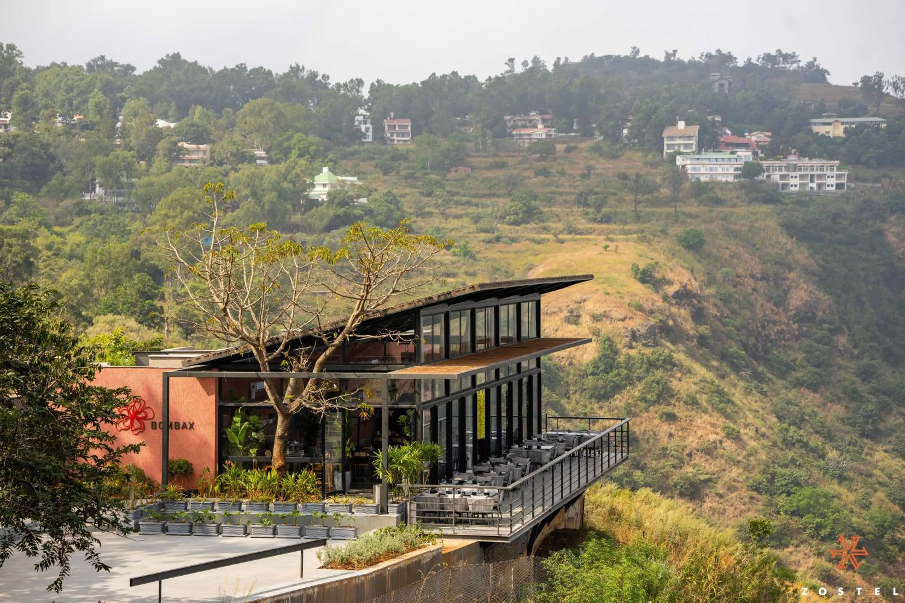 Property building in Zostel Plus Panchgani